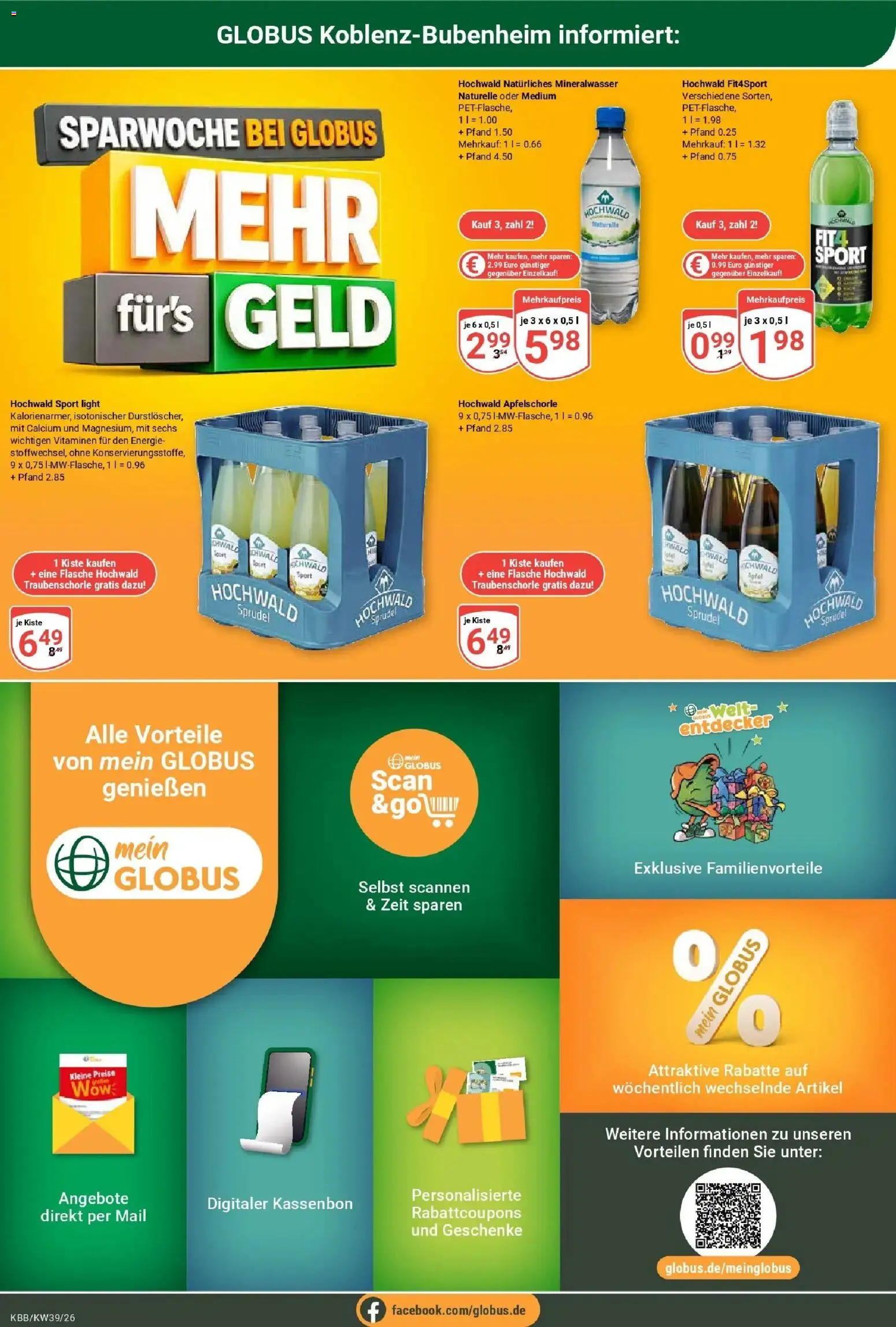 Globus Prospekt Koblenz-Bubenheim (ab 21.09.2026) » Angebote online | Seite: 21 | Produkte: Mineralwasser