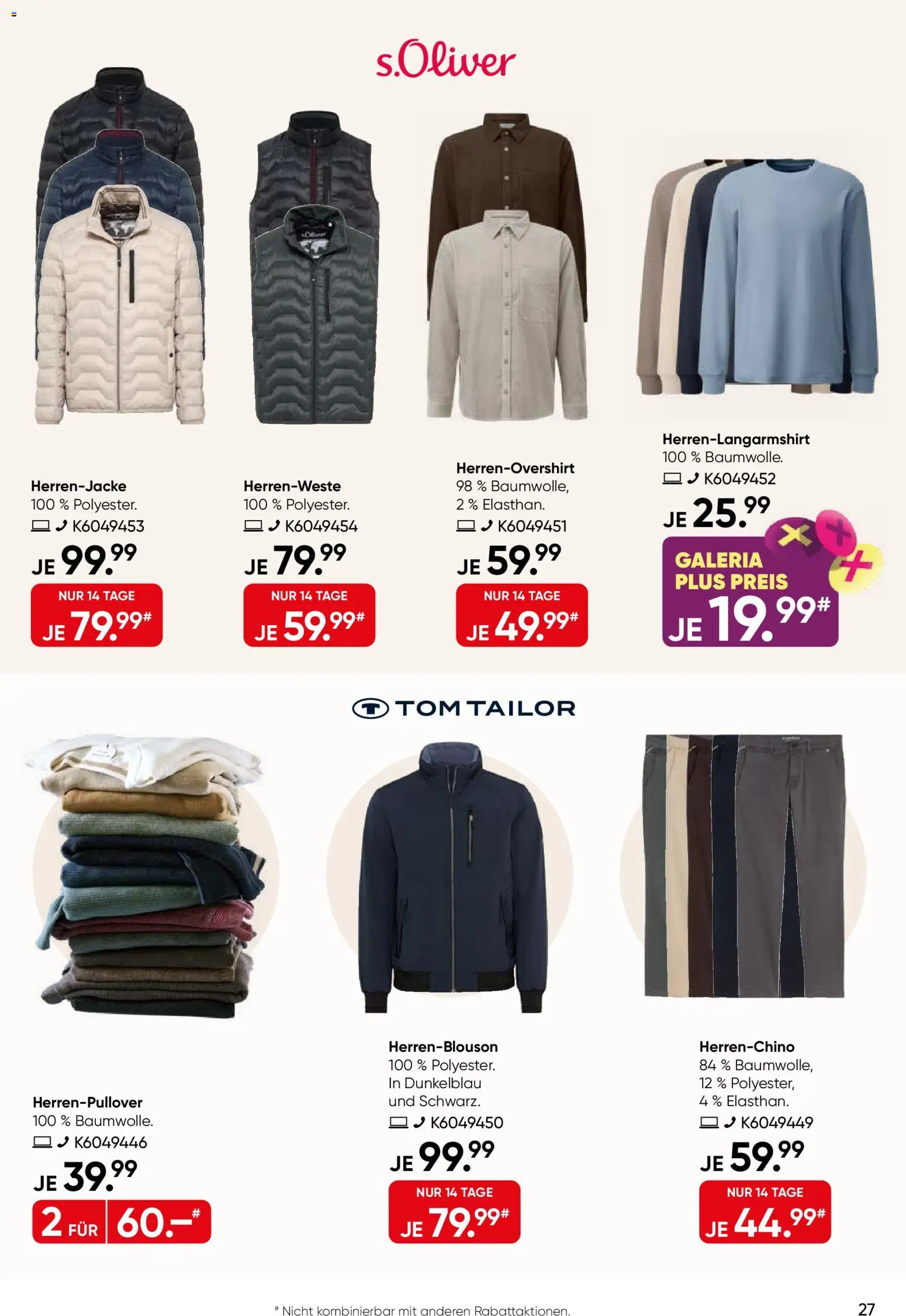 Galeria Karstadt Kaufhof Prospekt – gültig ab 02.09.2026 | Seite: 27