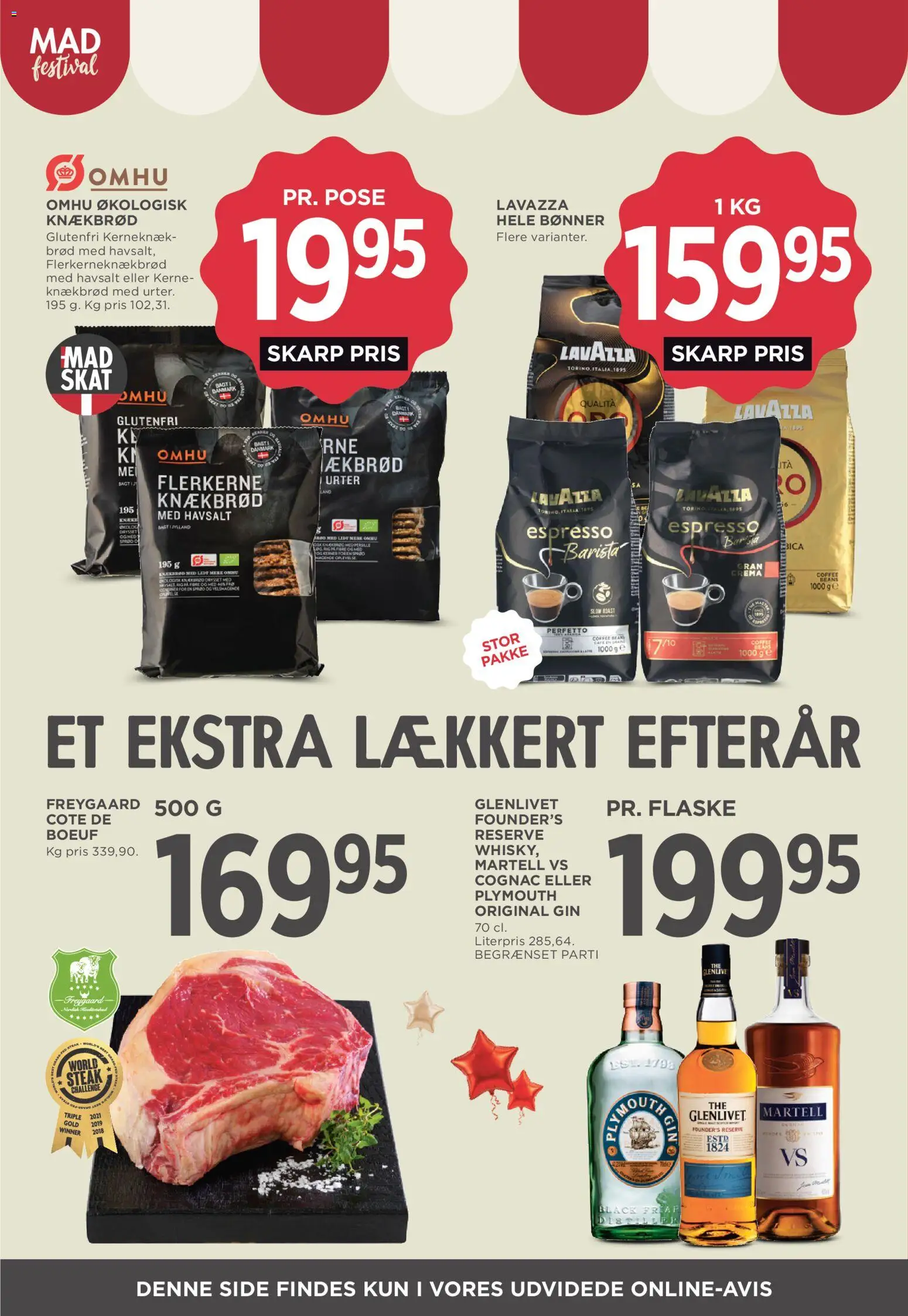 Meny tilbudsavis – gyldig fra 04/09/2026 | Side: 18 | Produkter: Brød, Gin, Bønner, Knækbrød