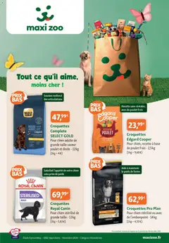 Maxi ZOO - Prévisualisation de Maxi ZOO catalogue valide à partir de 09.05.2026