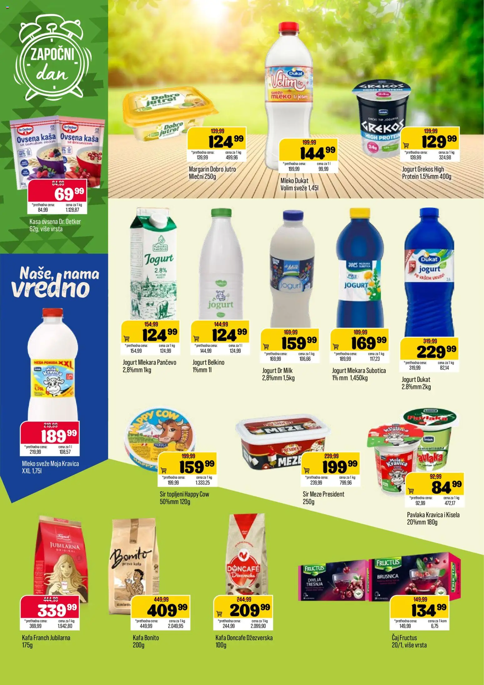 Podunavlje katalog - važi od 07.10.2026 | Strana: 4 | Proizvode: Mleko, Sir, Jogurt, Pavlaka