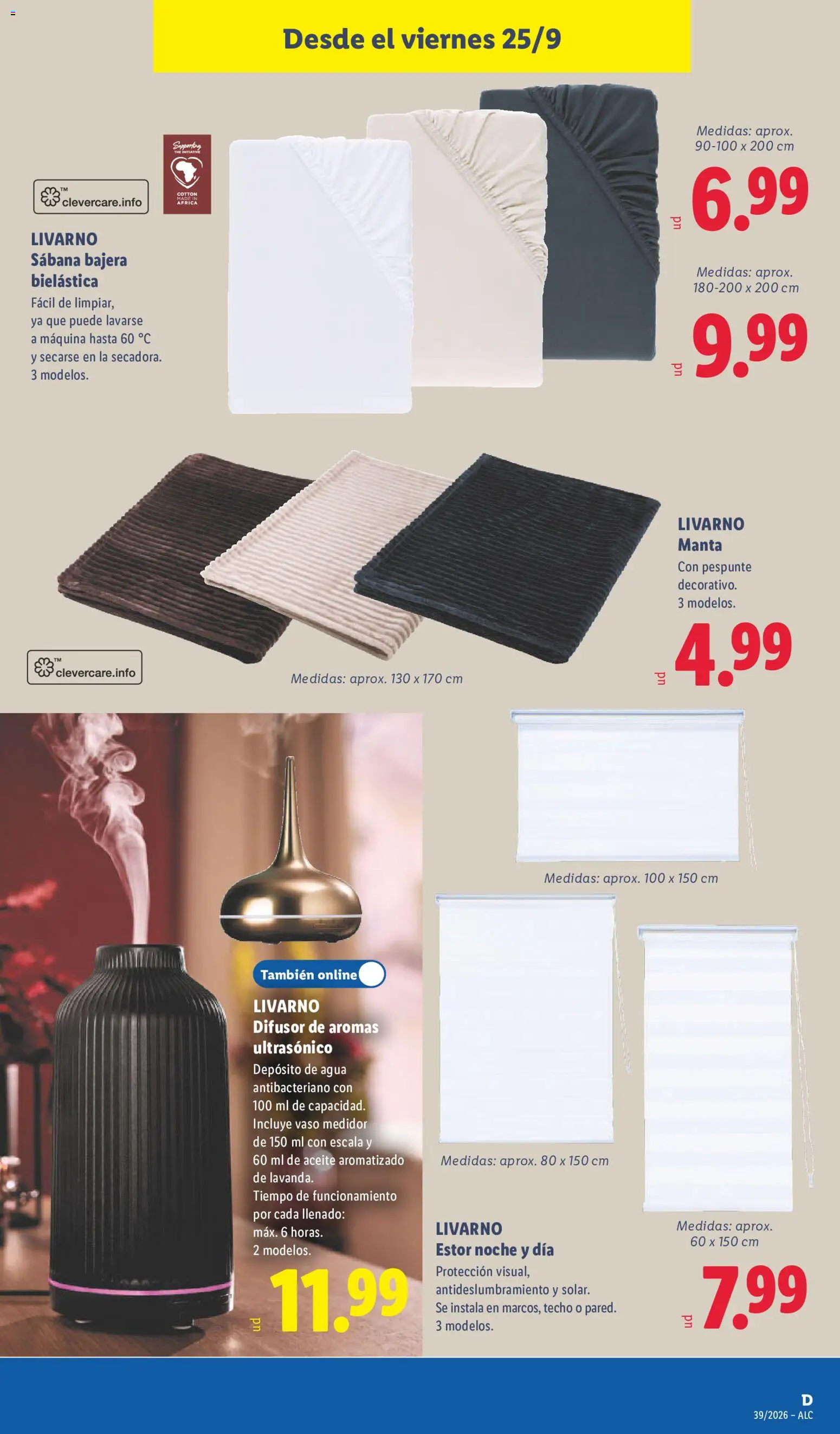 Lidl folleto de bazar │ válido desde el 21/09/2026 | Página: 17
