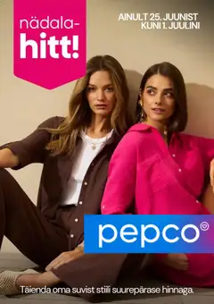 Pepco kliendilehe eelvaade alates 25.06.2026