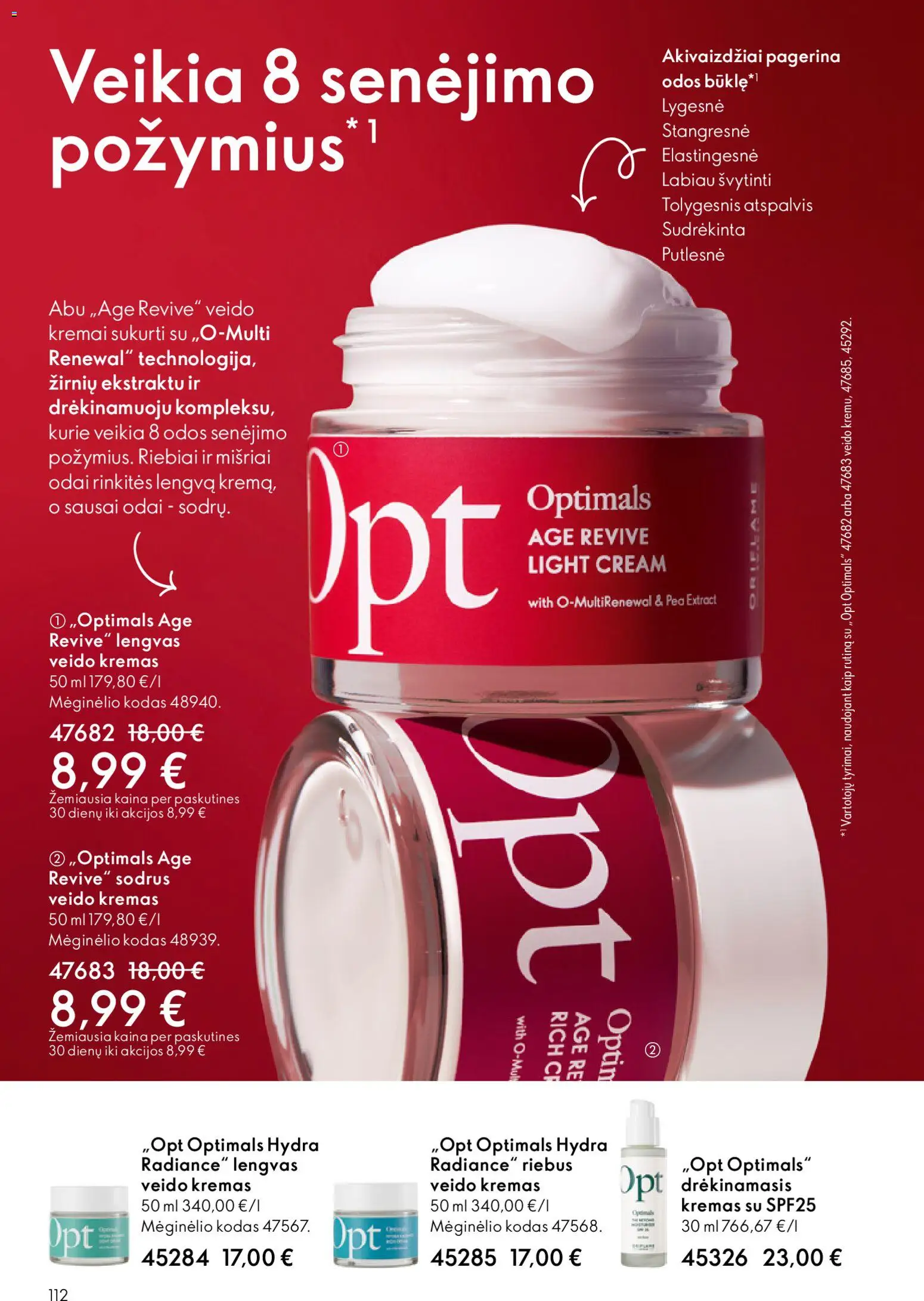 Oriflame akcijos nuo 03.06.2026 | Puslapis: 112 | Prekių: Kremas