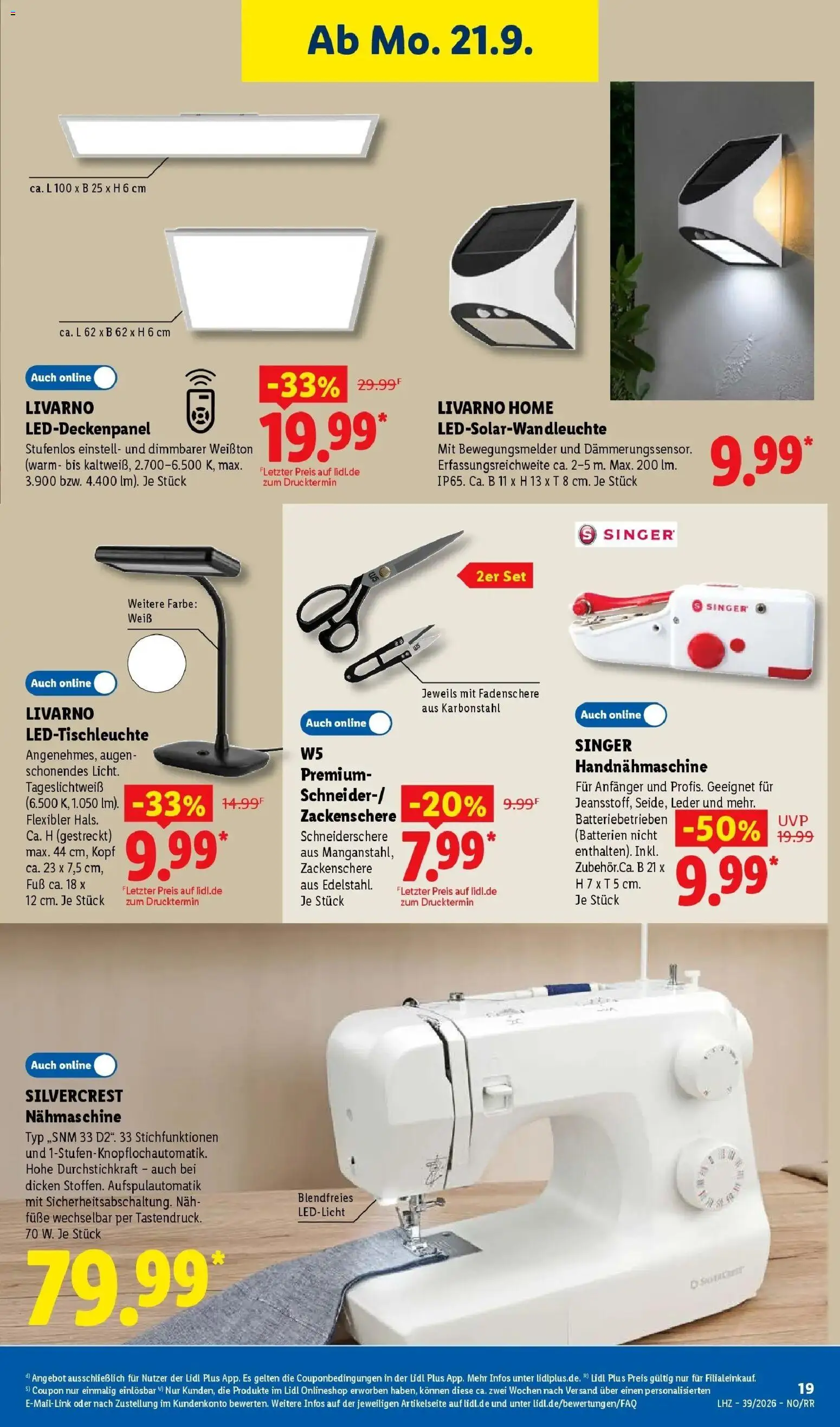 Lidl Prospekt Zülpich (ab 21.09.2026) zum Blättern » Angebote | Seite: 37