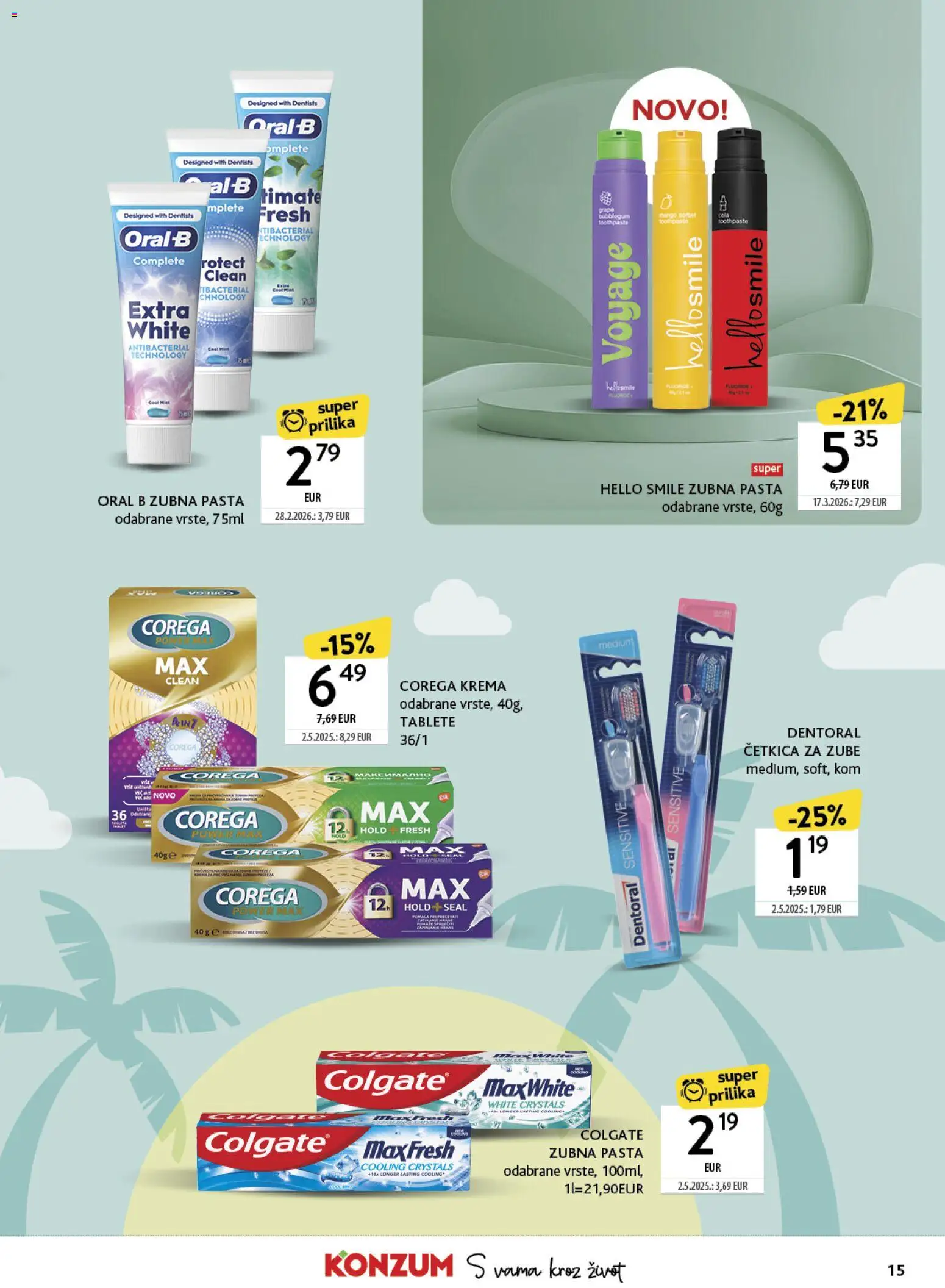 Konzum HR akciós ujság - amely érvényes a következő dátumtól: 11.05.2026 | Oldal: 15