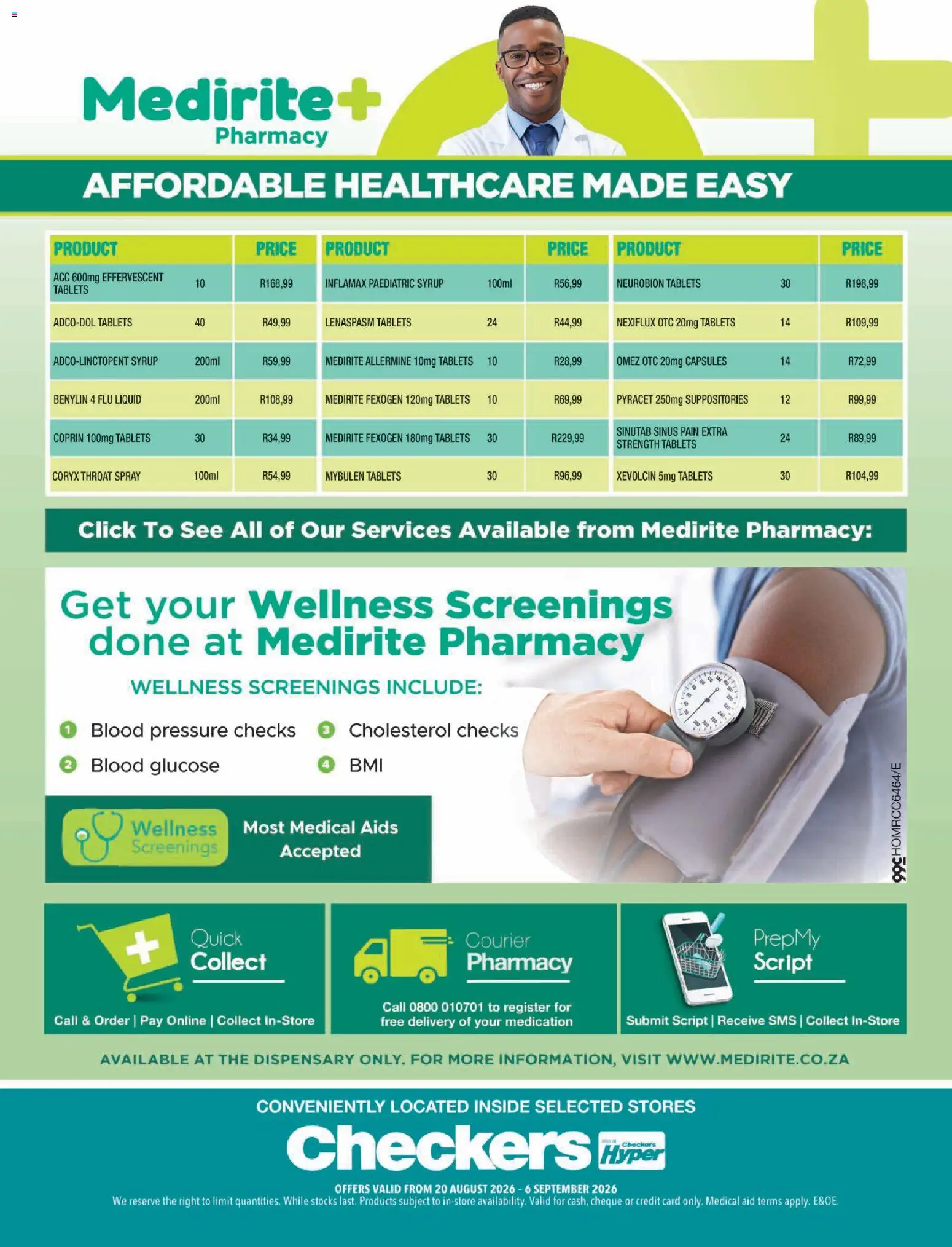 New Checkers catalogue – valid from 20/08/2026 | Page: 5 | Products: Syrup