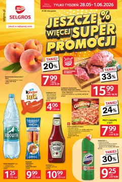 Pogląd oferty "Selgros cash&carry gazetka - Jeszcze więcej super promocji" - ważna od 28.05.2026