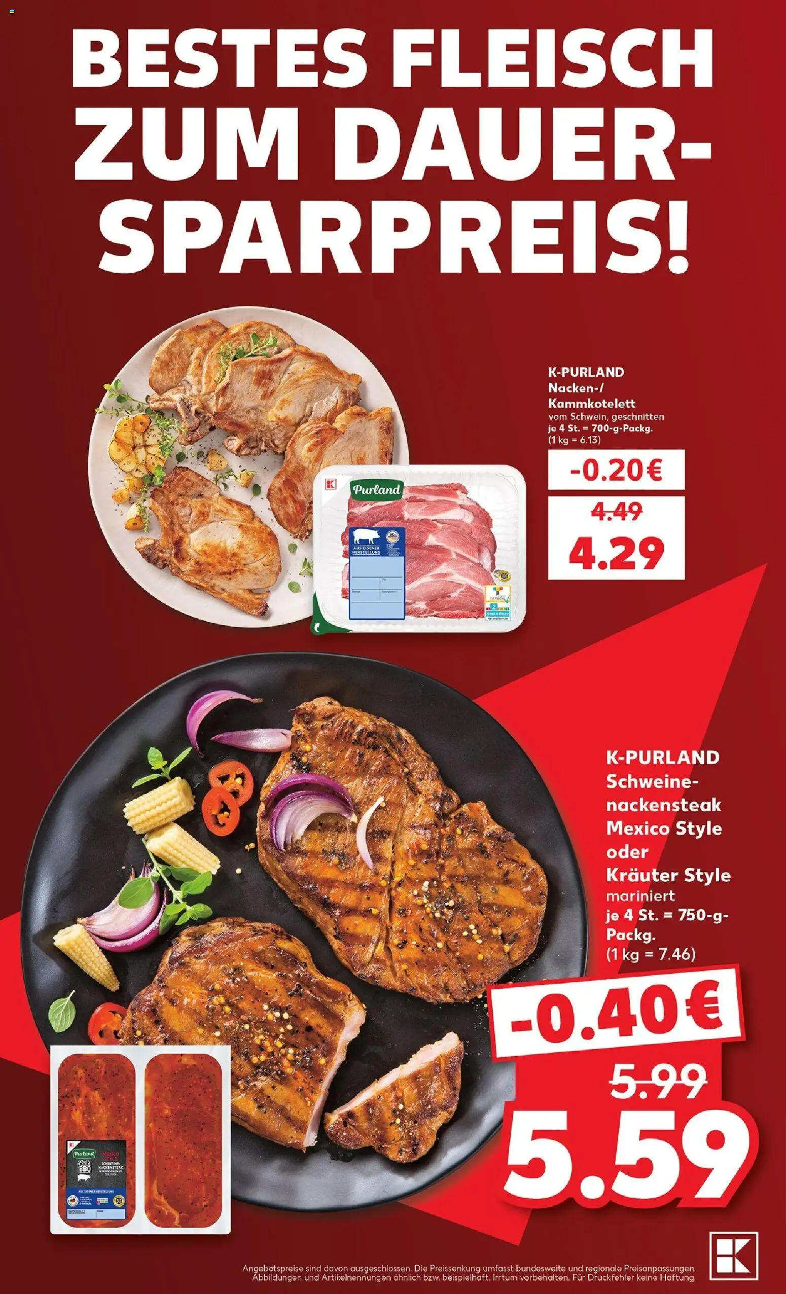 Kaufland Prospekt Bremen – gültig ab 20.08.2026 | Seite: 2 | Produkte: Fleisch
