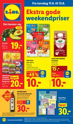 Lidl - Weekend avis gyldig fra 11.06.2026
