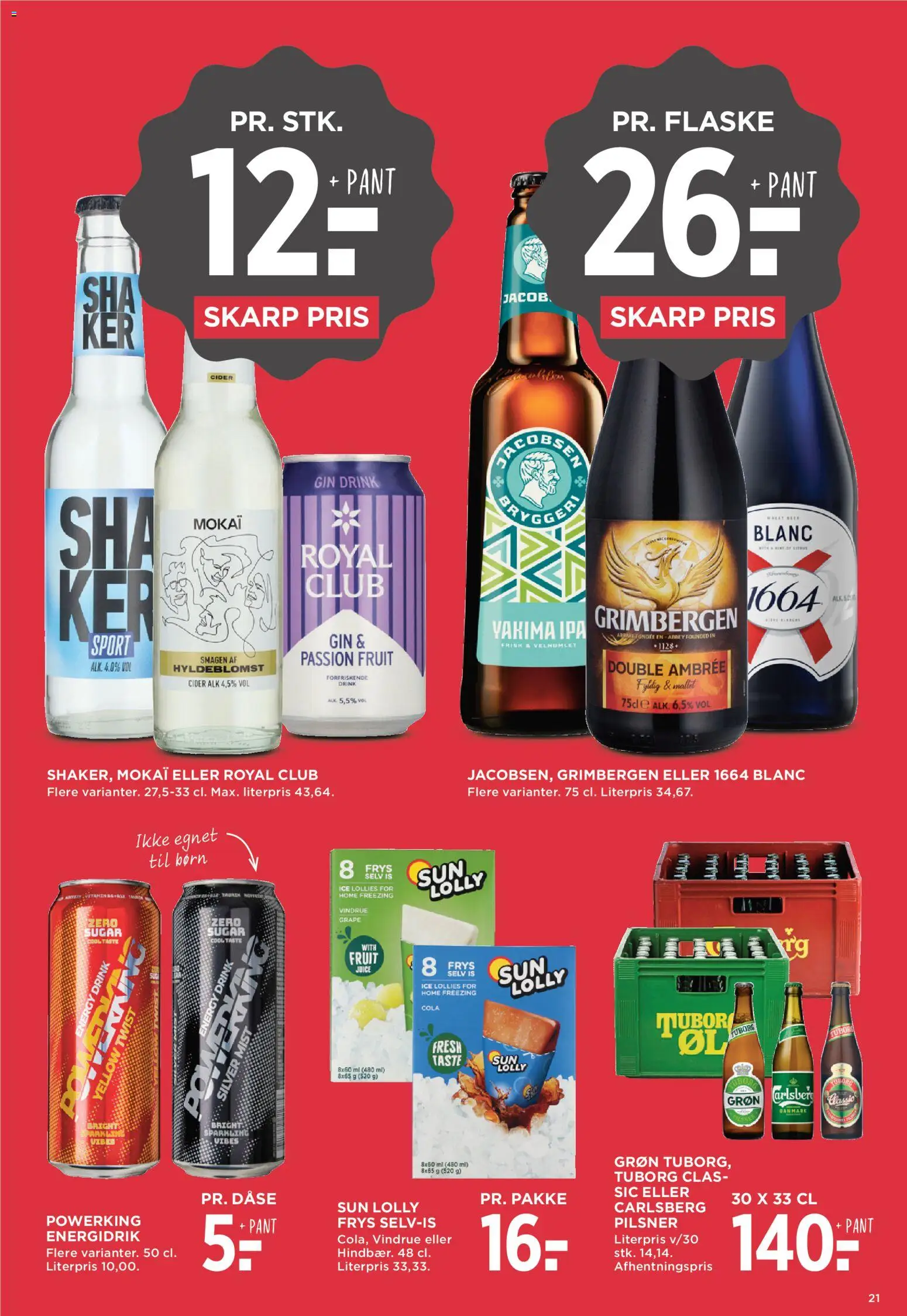 Meny tilbudsavis – gyldig fra 31/07/2026 | Side: 35 | Produkter: Juice, Gin, Is, Cola