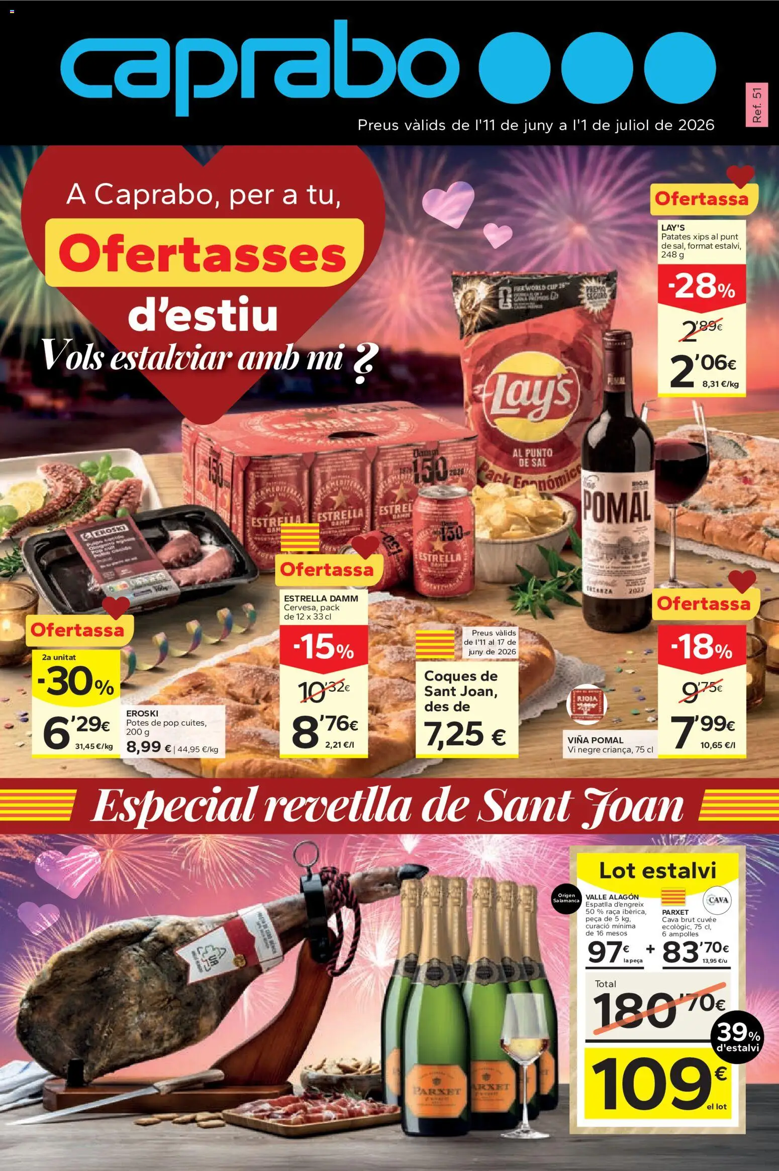 Caprabo Ofertasses d'estiu │ válido desde el 11.06.2026 | Página: 1