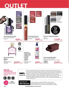 Powerstay dugotrajni ajlajner, Long-lasting eyeliner in shades like Chocolate Brown, Blackest Black, and Heather Grey. Claims 72 hours of resistance. - pregled AVON kataloga - važi od 01.06.2026 | Strana: 136