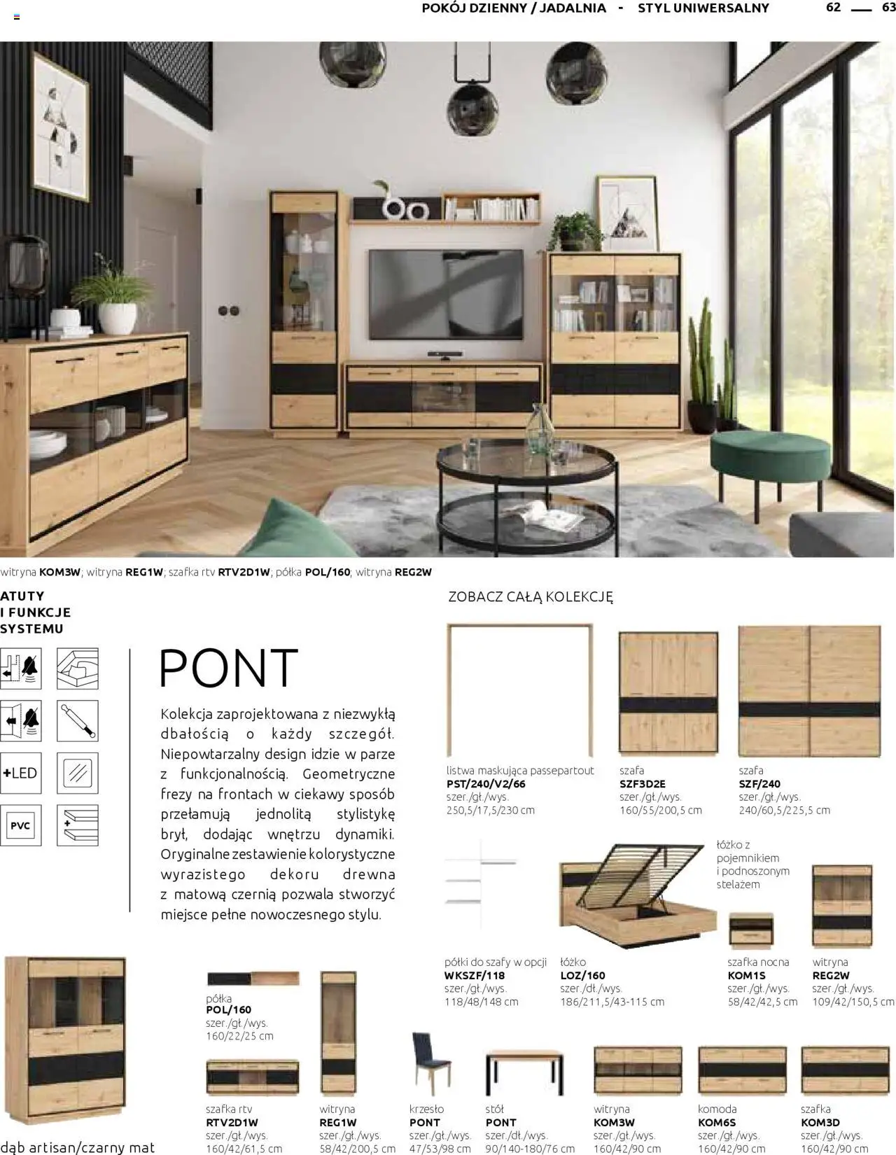Black Red White Gazetka - Katalog rodzinnych wnętrz od 24.05.2024 | Strona: 63 | Produkty: Szafa, Półka, Krzesło, Szafka nocna