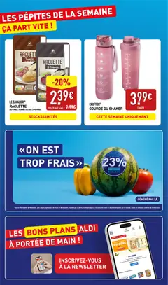Aldi - Prévisualisation de LE CAVALIER® RACLETTE AU CHOIX : FUMÉE OU AUX 3 POIVRES, LE CAVALIER® RACLETTE FUMÉE OU 3 POIVRES valide à partir de 29/09/2026 | Page: 2
