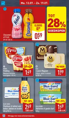 Aldi folder week 29 - Voorbeeld van een folder van Aldi, geldig van 13-07-2026 | Pagina: 20 | Producten: Pudding, Citrompótló tabletta