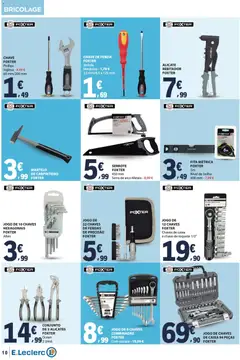 Pré-visualização E.Leclerc folheto Especial Limpeza do Lar válido de 09.06.2026 | Página: 10 | Produtos: Alicate, Caixa, Martelo