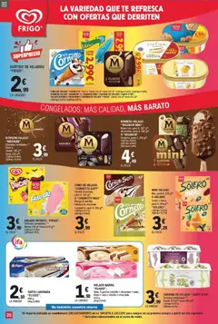 Vista previa E.Leclerc folleto válido desde el 20.05.2026 | Página: 20 | Productos: Chocolate, Té, Helado, Ρούτερ