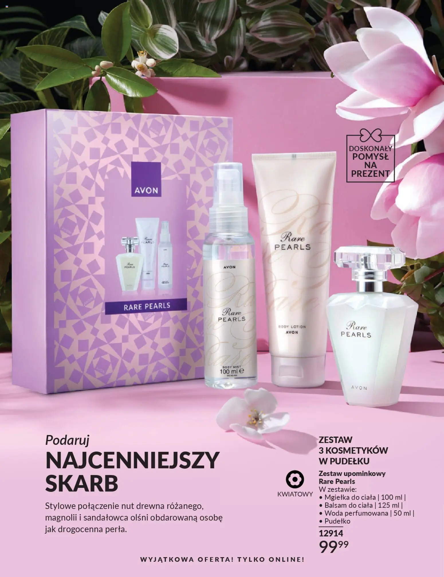 Avon Katalog 4 2026 od 01.04.2026 | Strona: 197 | Produkty: Pudełko, Body, Lotion, Woda