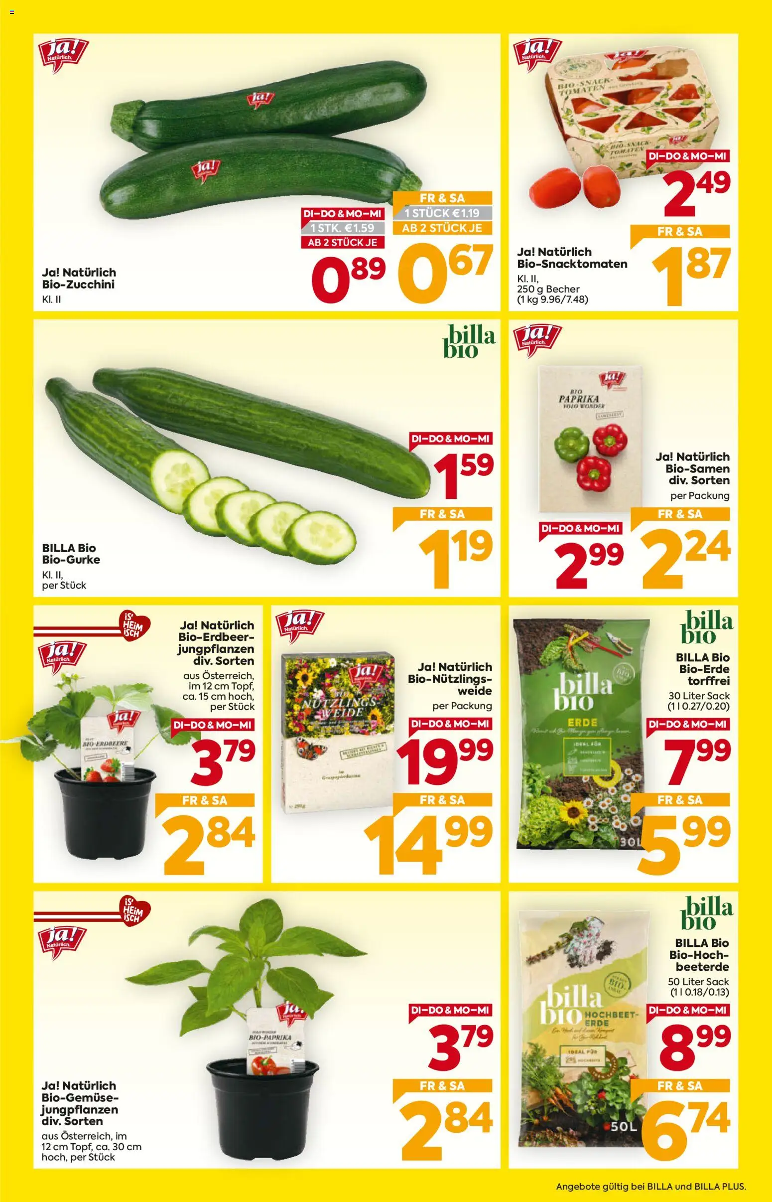 Billa - Flugblatt gültig ab 07.04.2026 | Seite: 3 | Produkte: Tomaten