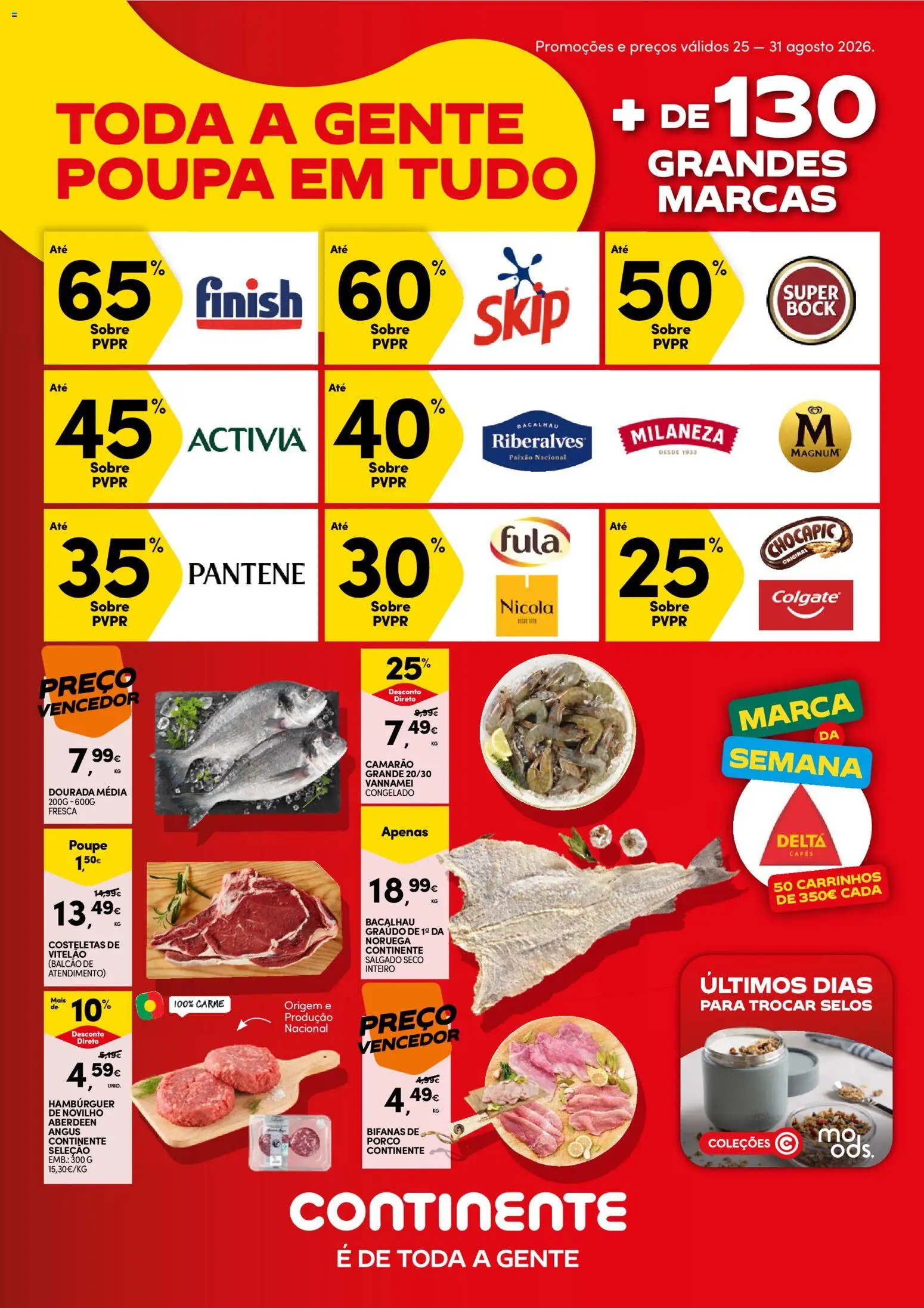 Continente folheto │ válido de 25/08/2026 | Página: 1