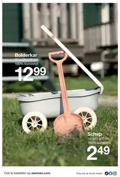 Zeeman folder - Voorbeeld van een folder van Zeeman, geldig van 09.05.2026 | Pagina: 10 | Producten: Schep