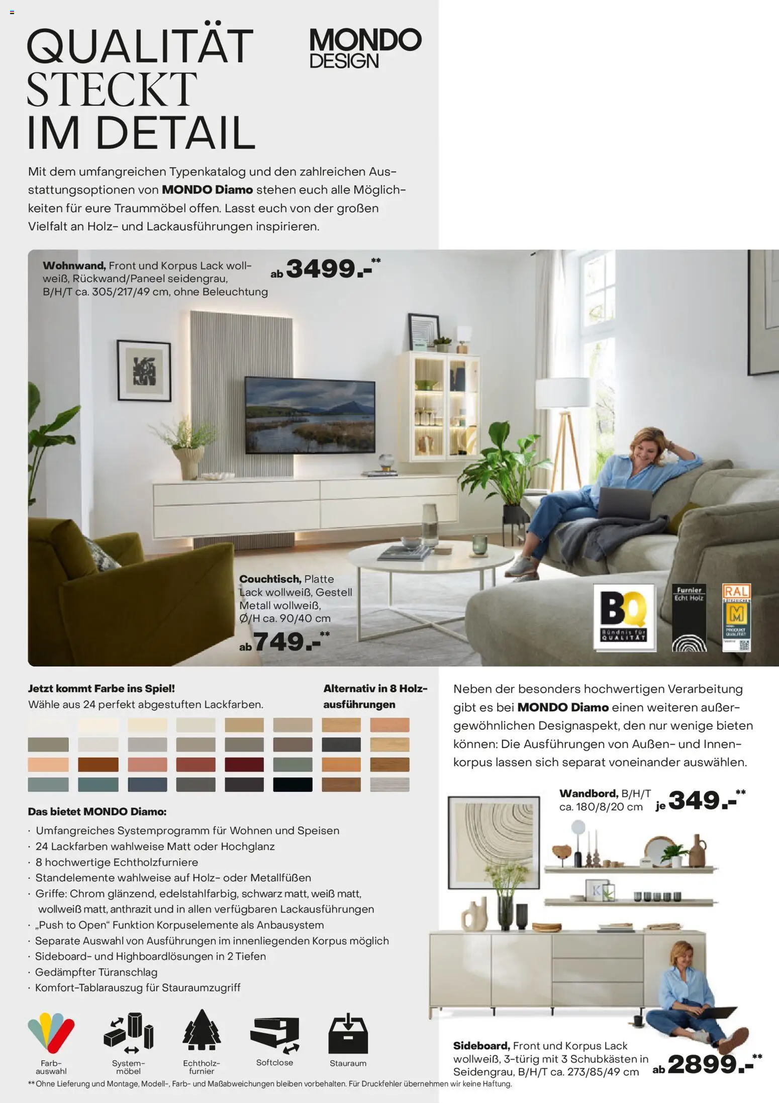 Ostermann Mondo Herbstprospekt 2026 – gültig ab 05.10.2026 | Seite: 2 | Produkte: Spiel, Sideboard
