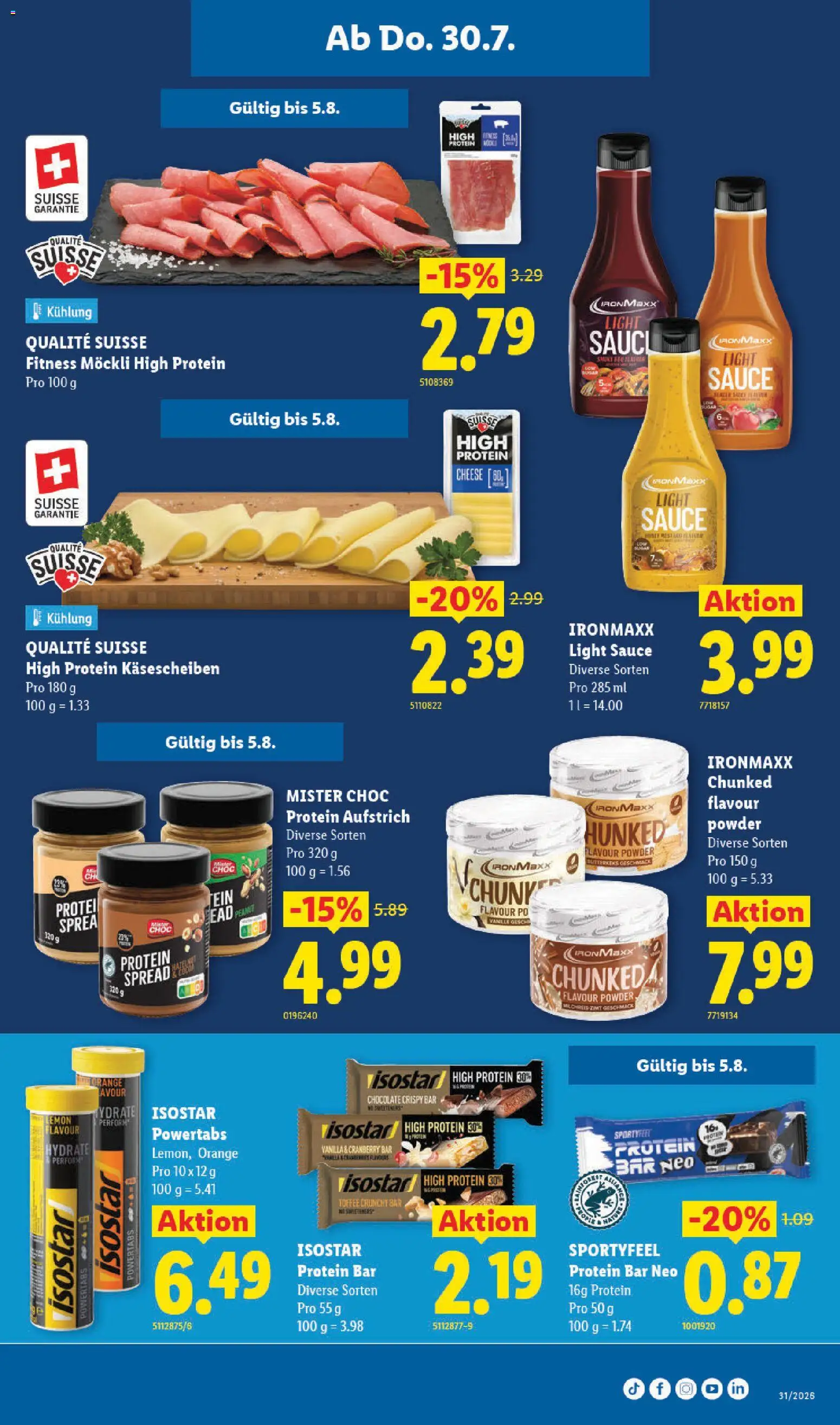 Lidl aktionen – gültig ab 30.07.2026 | Seite: 17 | Produkte: Snacks