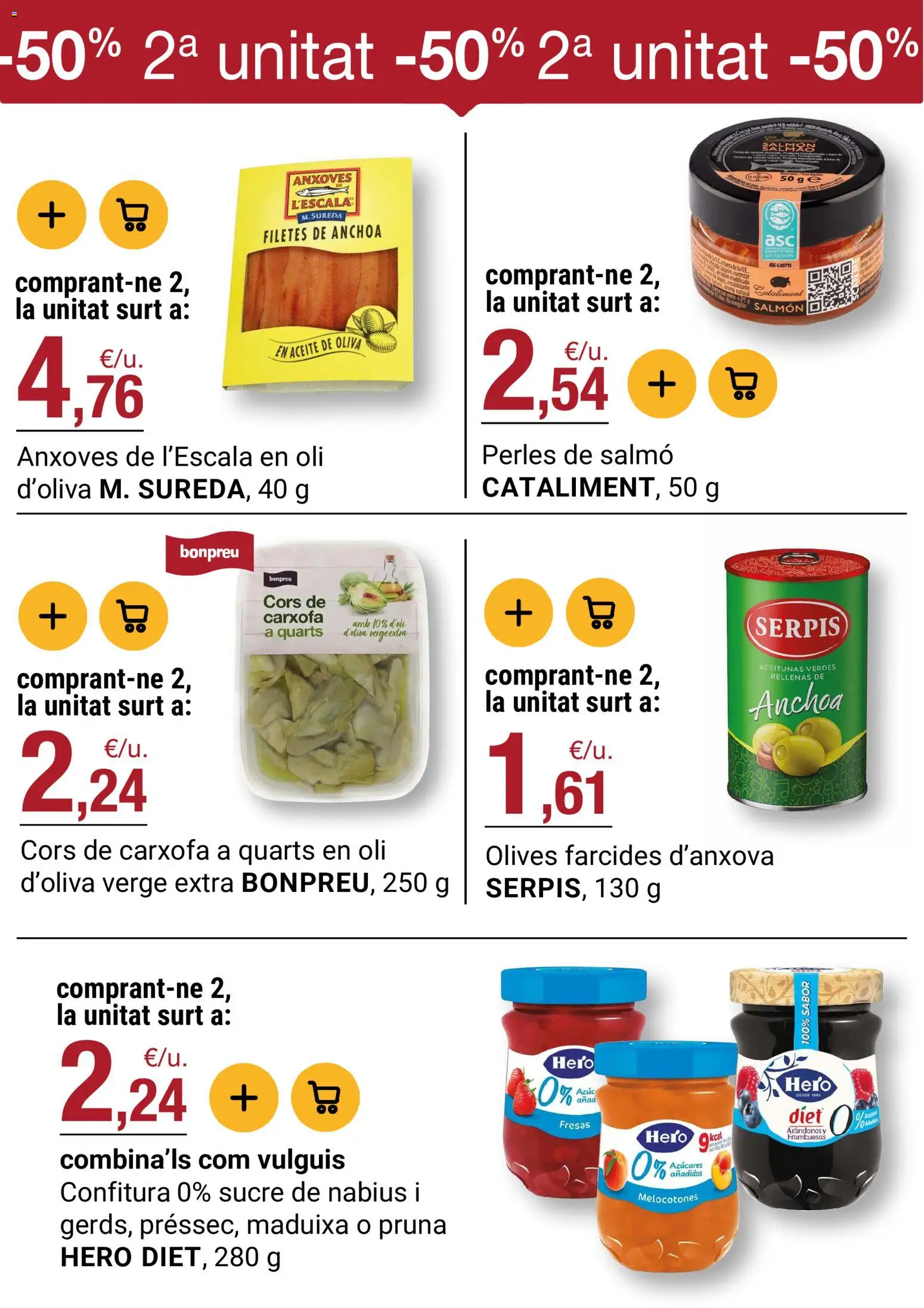 Bonpreu folleto │ válido desde el 29/09/2026 | Página: 35 | Productos: Corrector, Salmón, Anchoa, Melocotones