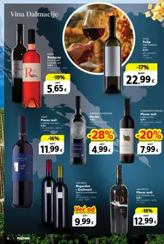 BADEL Benkovac cuvee ili rosé kvalitetno vino, cuvee ili rosé kvalitetno vino - Pregled kataloga iz trgovine Plodine, vrijedi od 24.09.2026 | Stranica: 8