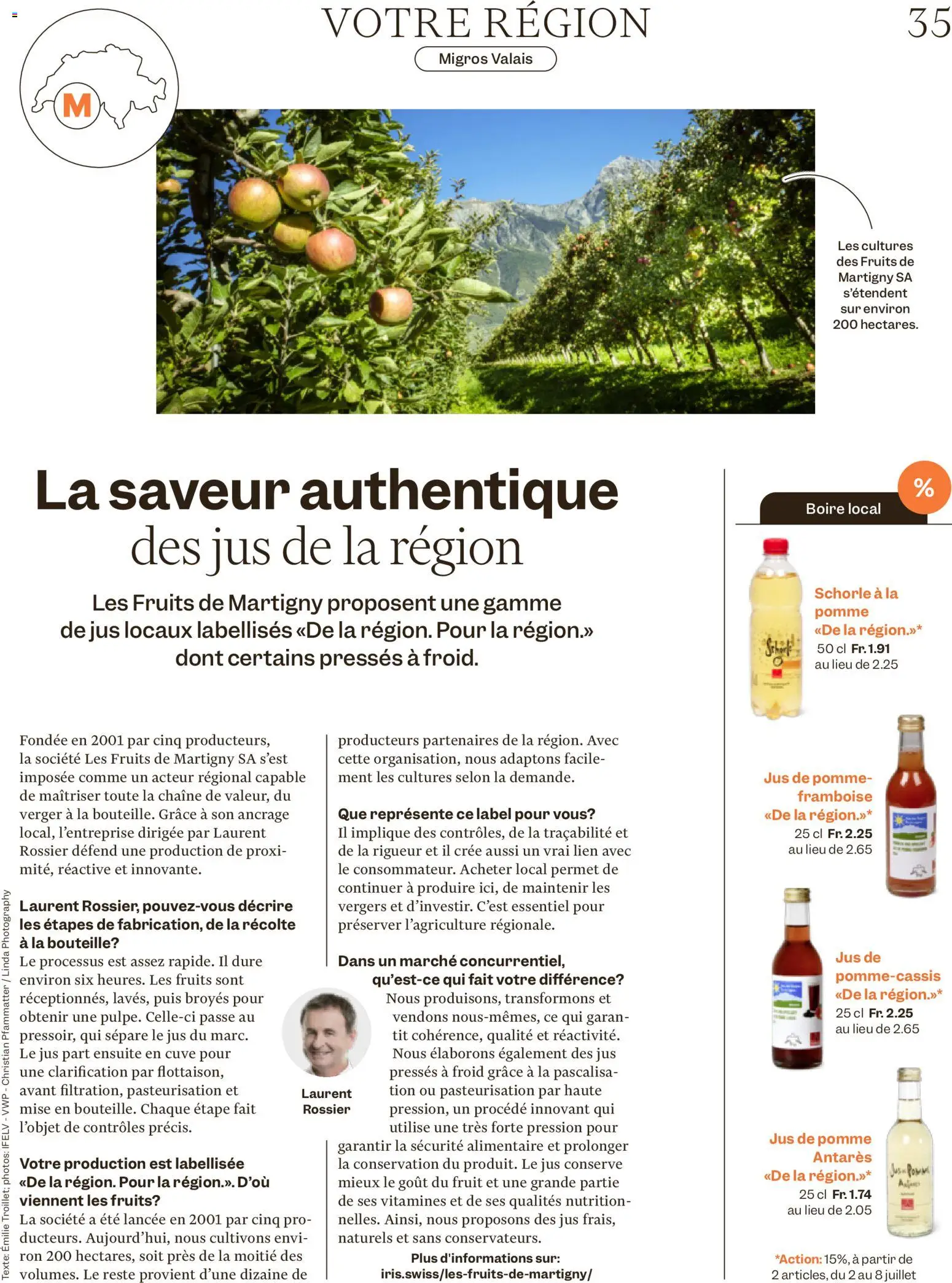 Migros aktionen Magazine FR – gültig ab 01.07.2026 | Seite: 35
