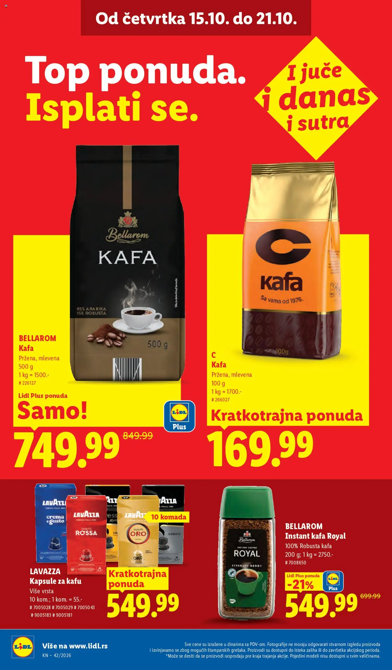Lidl katalog - važi od 15.10.2026 | Strana: 32