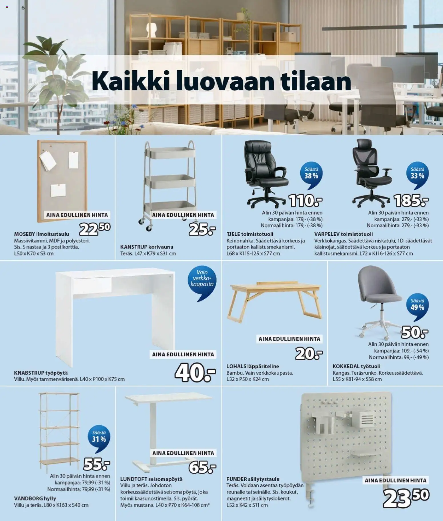 JYSK tarjoukset – voimassa 23/07/2026 alkaen | Sivu: 6