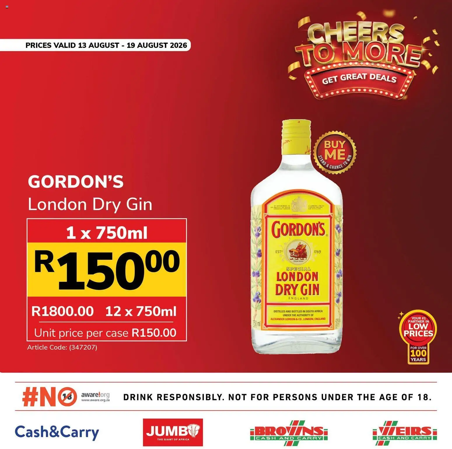 New Jumbo catalogue – valid from 13/08/2026 | Page: 8 | Products: Case, Gin