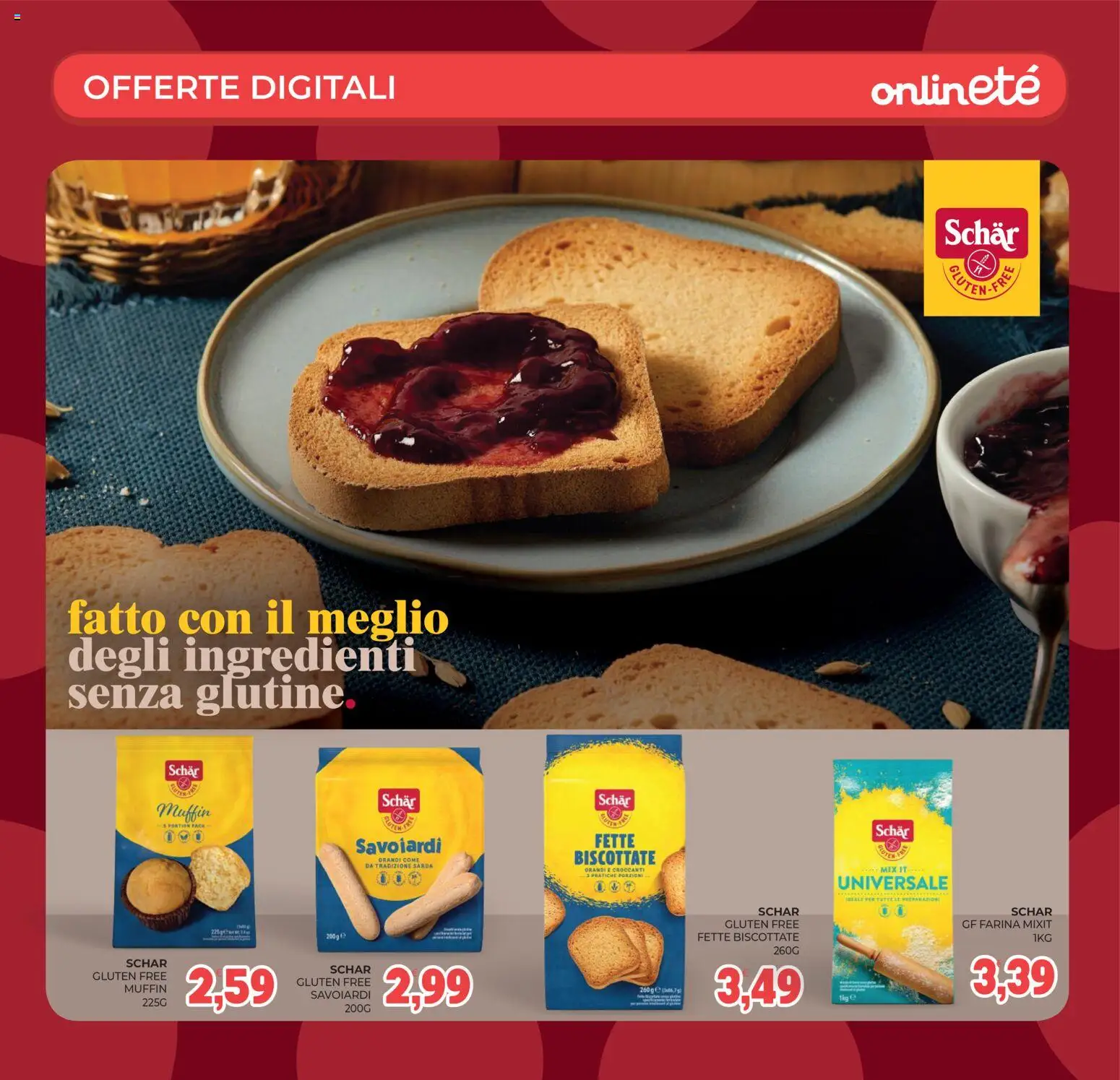 Volantino Eté del 22/09/2026 | Pagina: 21 | Prodotti: Farina, Muffin, Ingredienti, Savoiardi