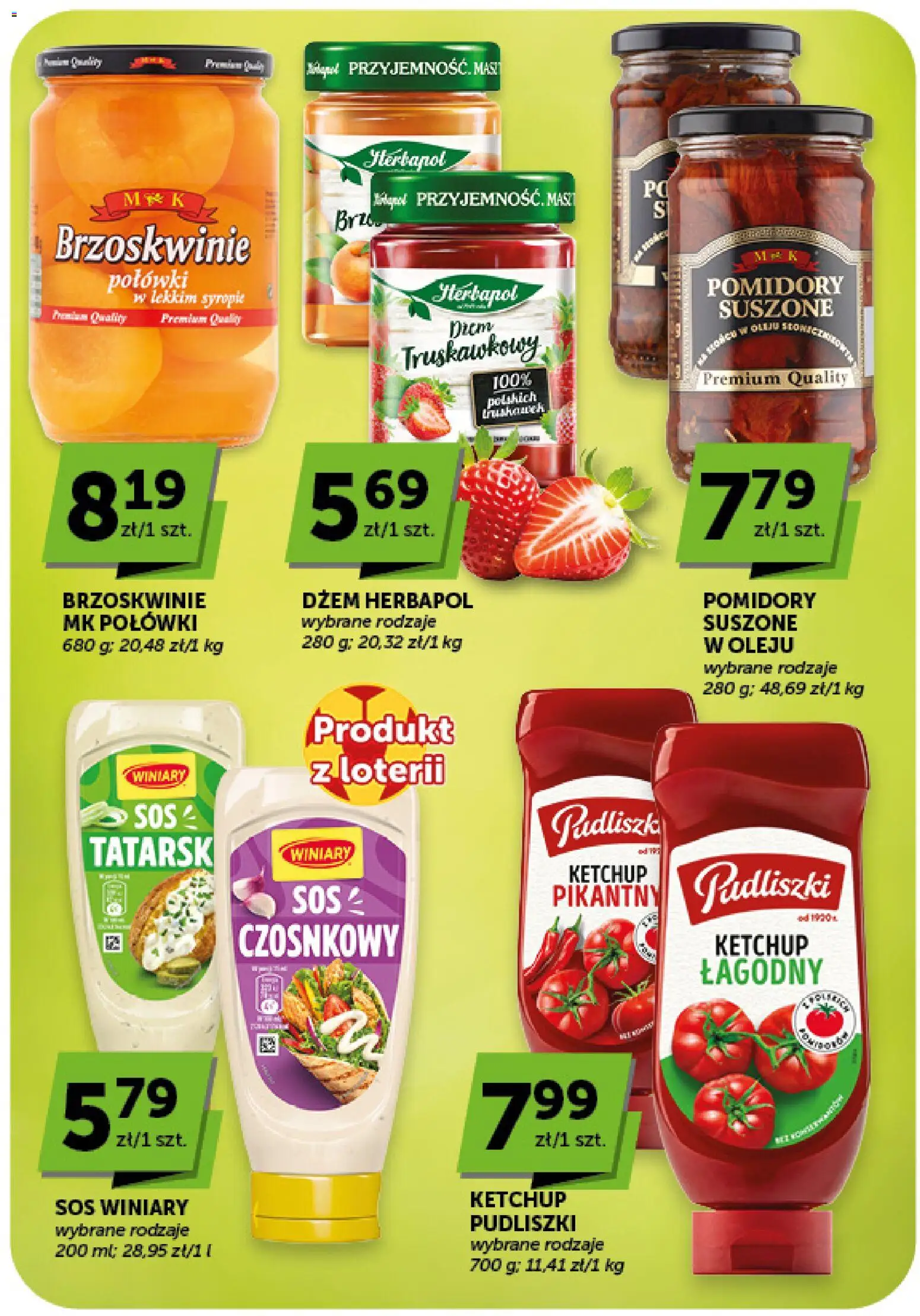 Euro Sklep gazetka od 09.07.2026 | Strona: 29 | Produkty: Ketchup, Pomidory, Brzoskwinie, Sos