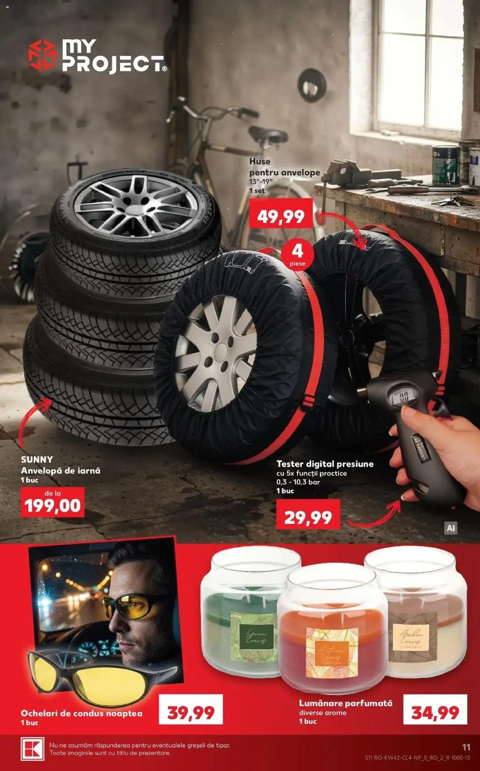 Kaufland Comarnic 14.10.2026 - Revista si Oferta | Pagină: 11 | Produse: Ochelari, Lumânare, Lumanare parfumata