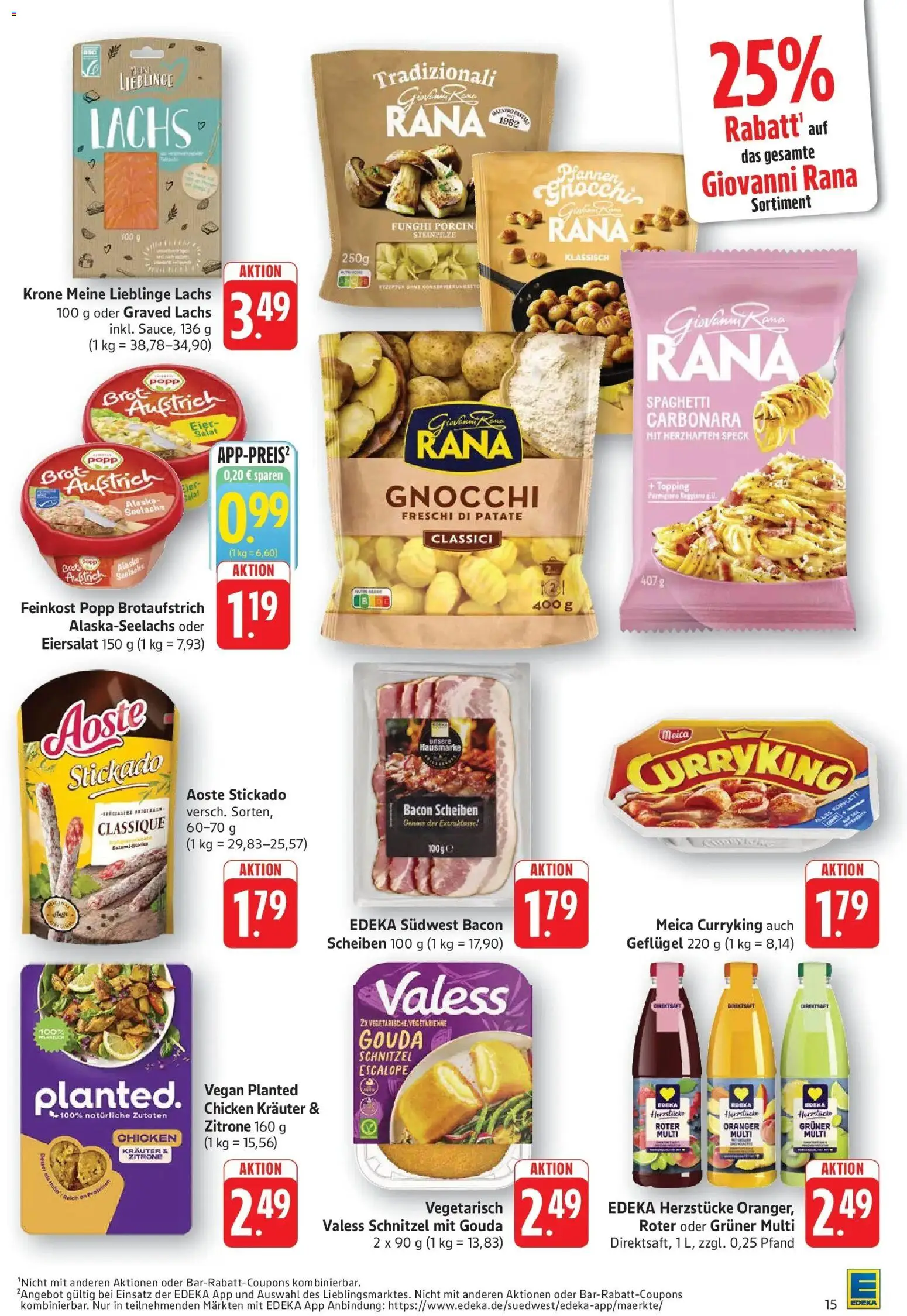 Edeka prospekt Geislingen	 – gültig ab 04.05.2026 | Seite: 17 | Produkte: Gouda, Meica, Pasta, Salat