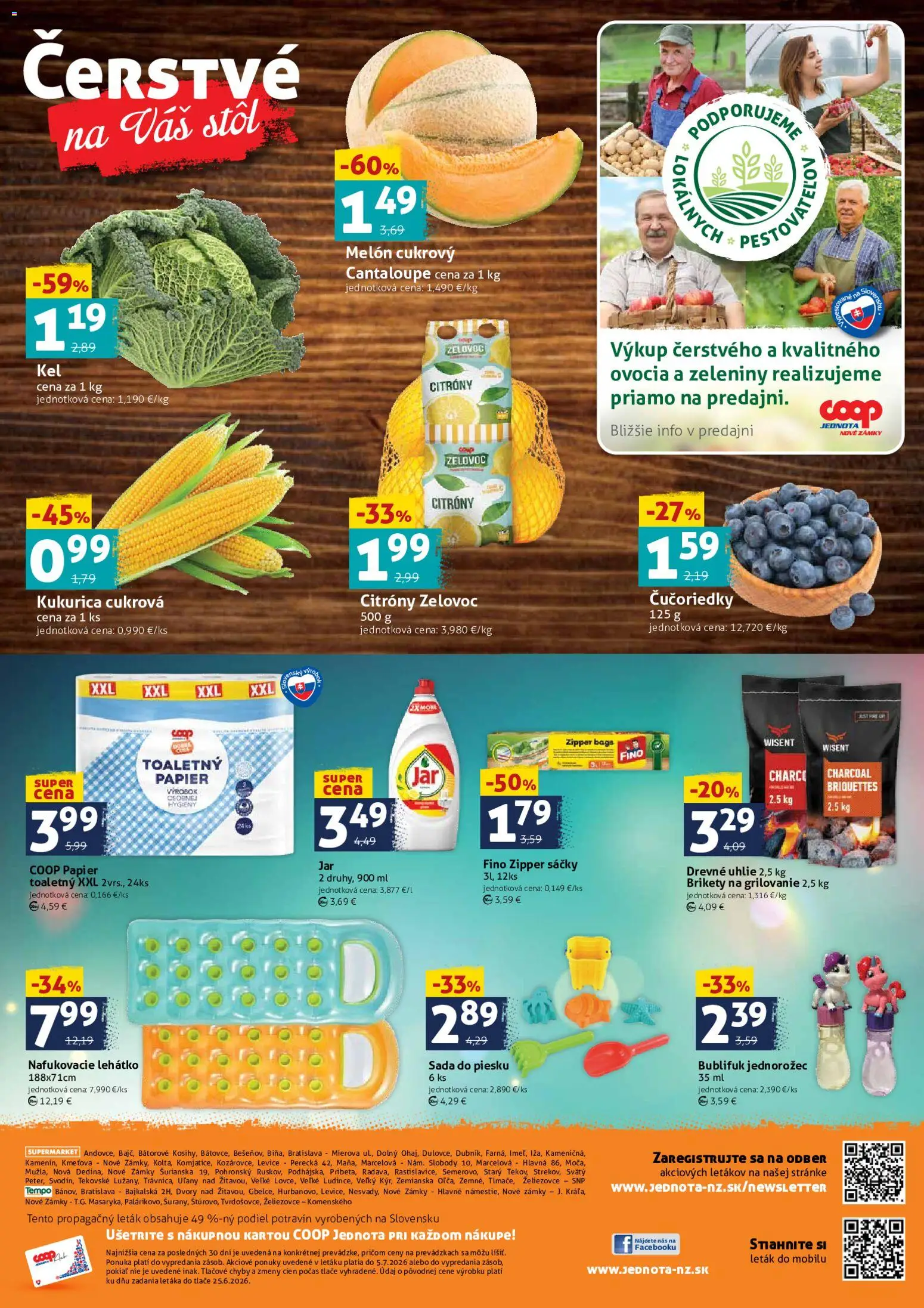 Nové COOP Jednota akcie – leták je platný od 03.07.2026 | Strana: 4