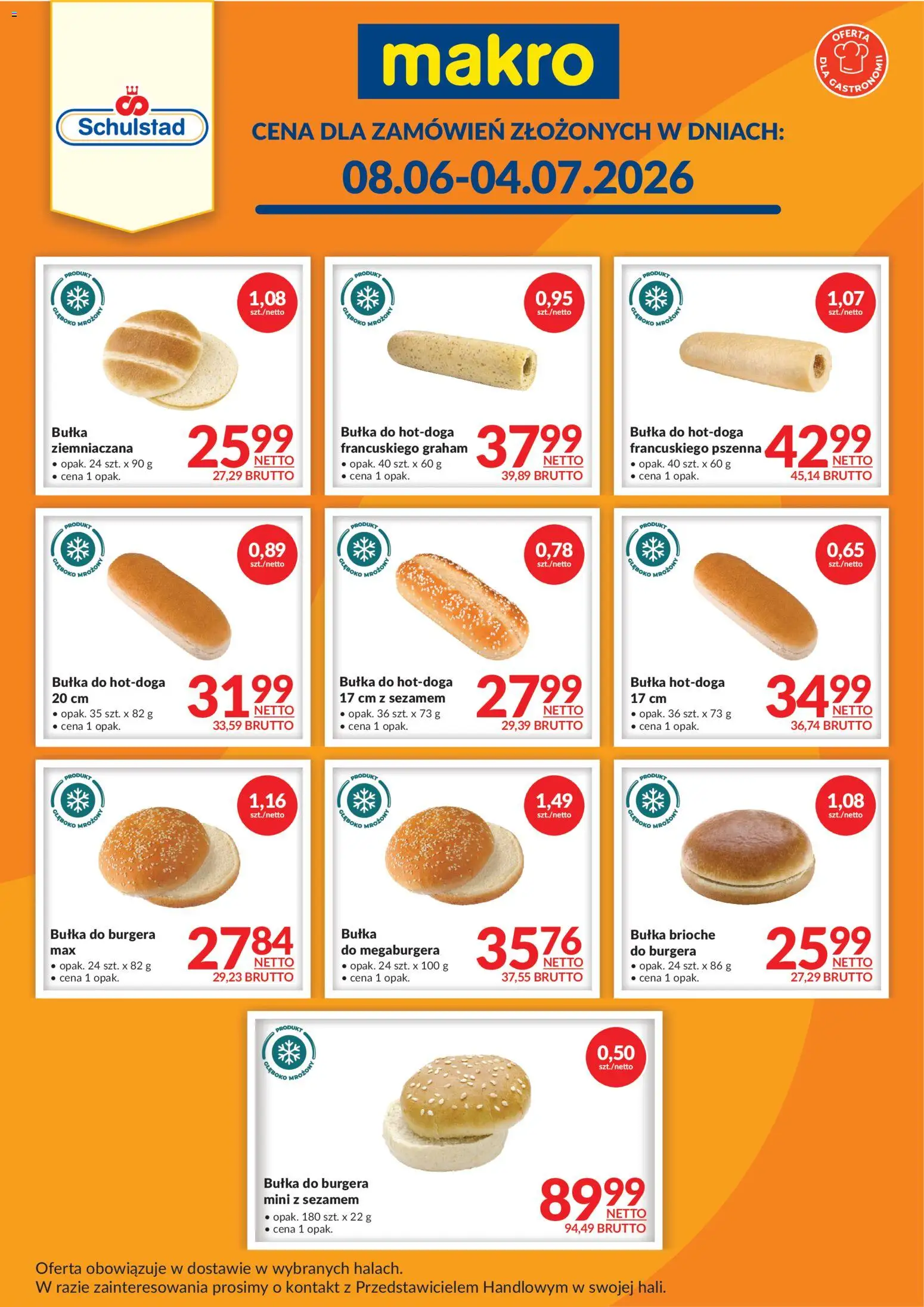 Makro gazetka - Lantmannen od 08.06.2026 | Strona: 1 | Produkty: Bułka