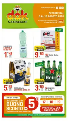 Anteprima del volantino DOK volantino valido a partire dal 06/08/2026