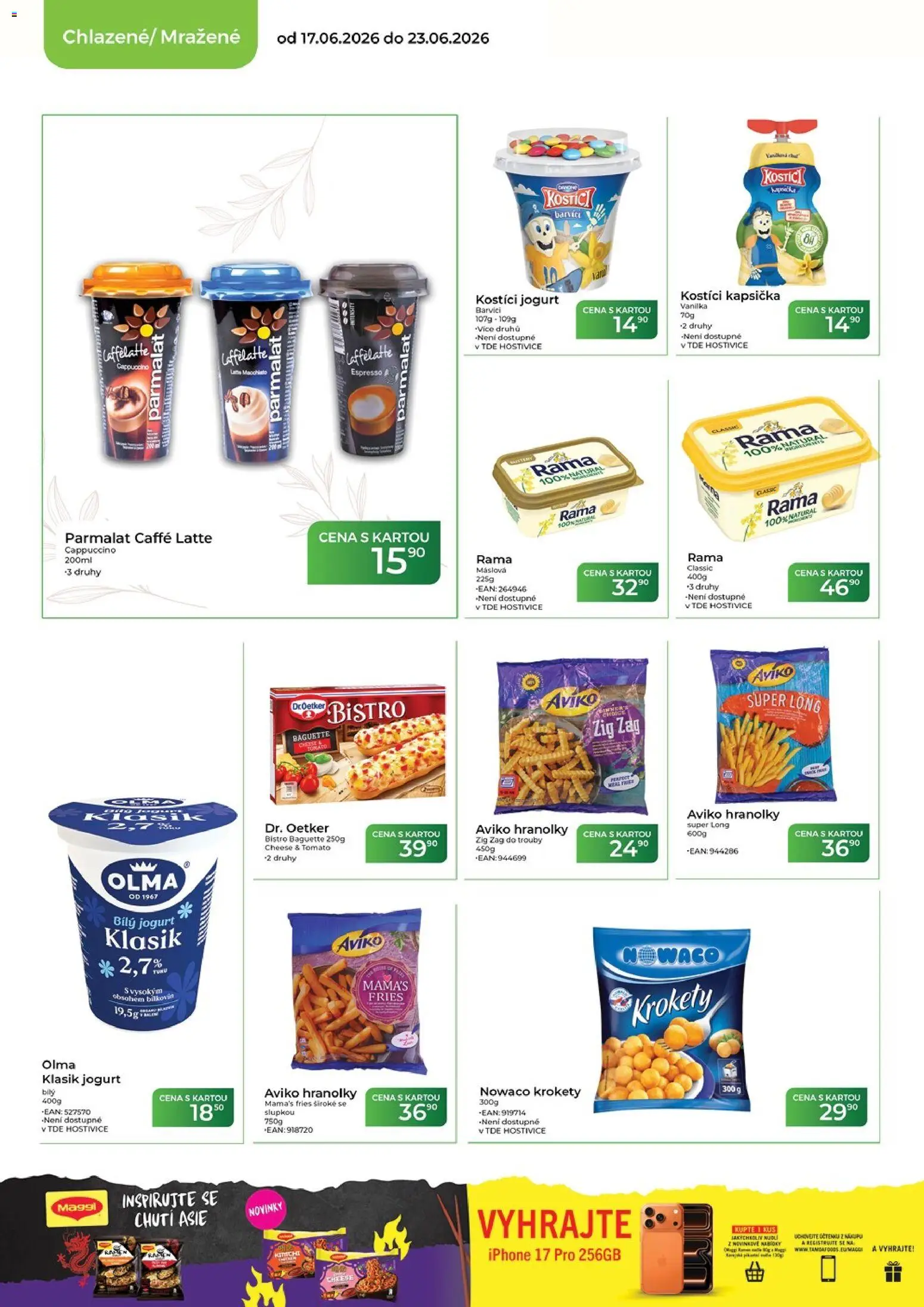 Tamda Foods leták od 17.06.2026 | Strana: 22 | Produkty: Krokety, Kostici, Maggi, Cappuccino