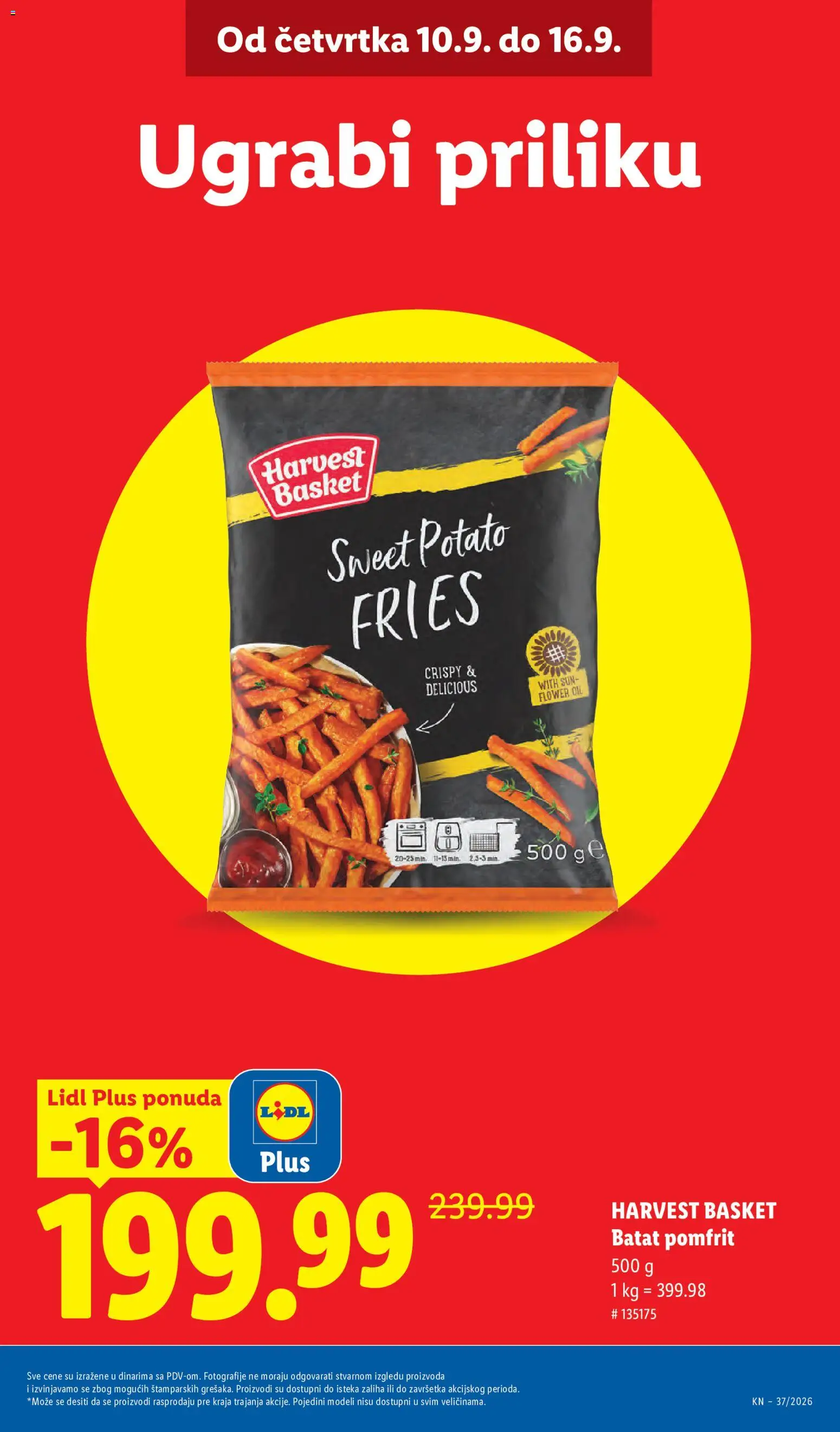 Lidl katalog - važi od 10.09.2026 | Strana: 7