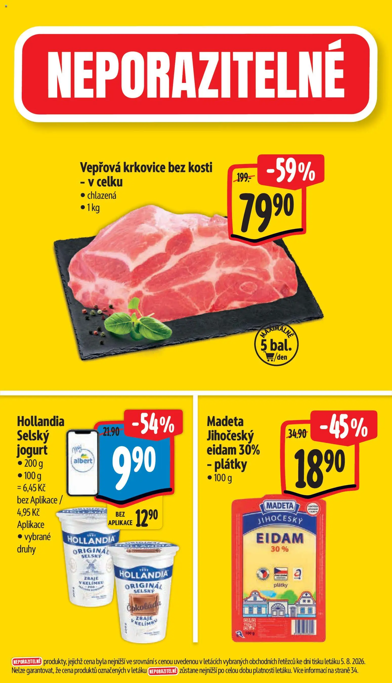 Albert leták - Hypermarket - Strakonice od 12.08.2026 | Strana: 3