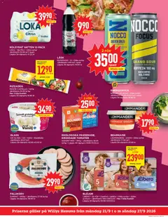 Willys erbjudanden Hemma - Förhandsvisning av reklamblad från butik Willys aktuell från 21/09/2026 | Sida: 3 | Produkter: Vanilj, Krossade tomater, Falukorv, Glass