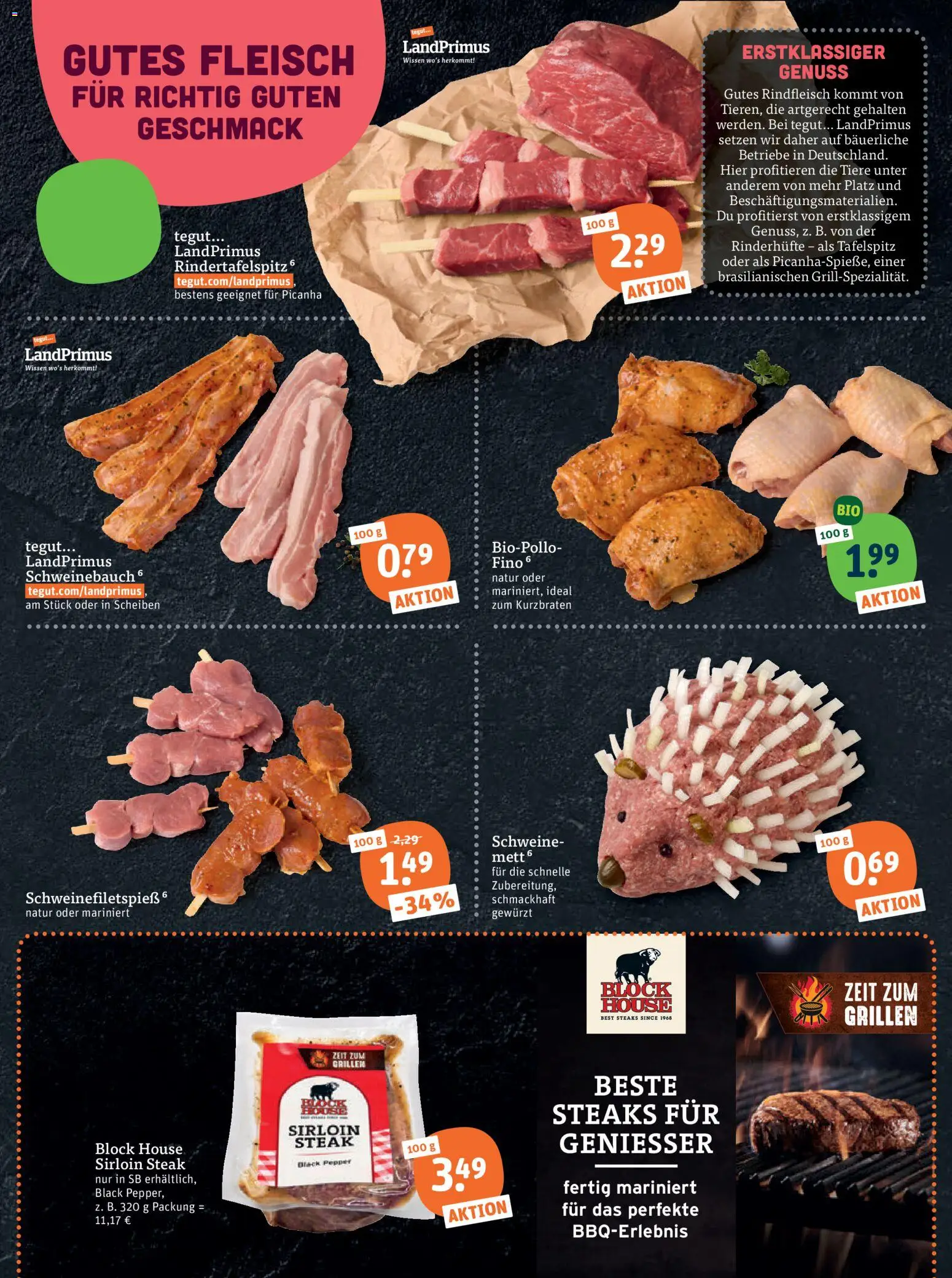 Tegut Prospekt – gültig ab 19.06.2026 | Seite: 7 | Produkte: Tafelspitz, Rindfleisch, Steak, Fleisch