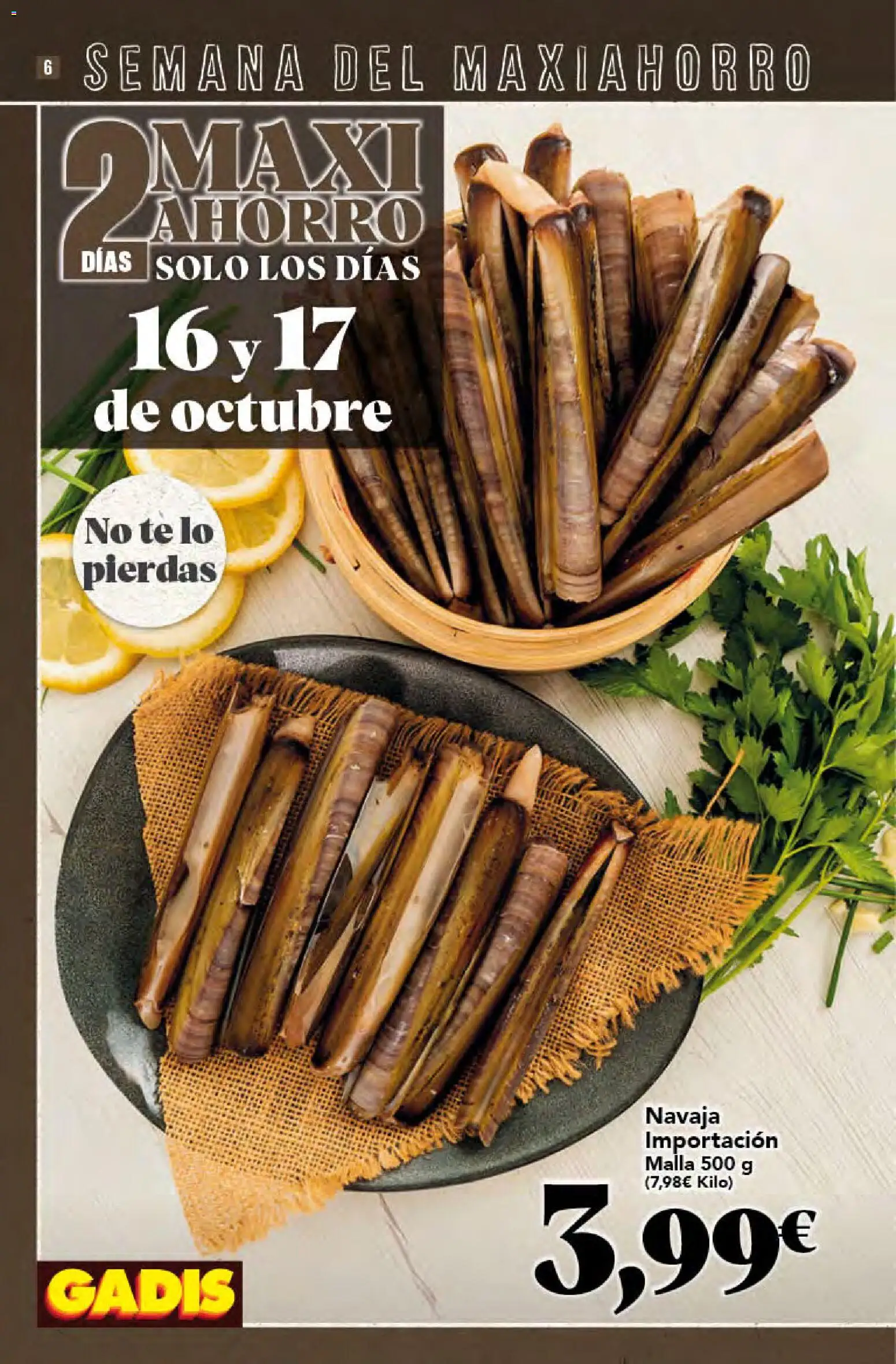 Gadis - folleto │ válido desde el 15/10/2026 | Página: 6 | Productos: Té
