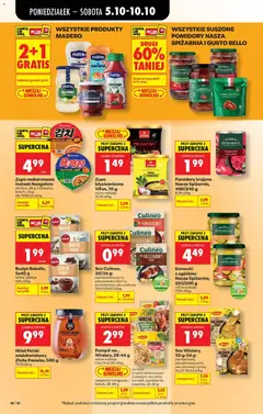 Pogląd oferty "Zupa błyskawiczna Vifon, 70 g różne rodzaje" - ważna od 05.10.2026 | Strona: 58 | Produkty: Budyń, Kurczak, Zioła, Sos