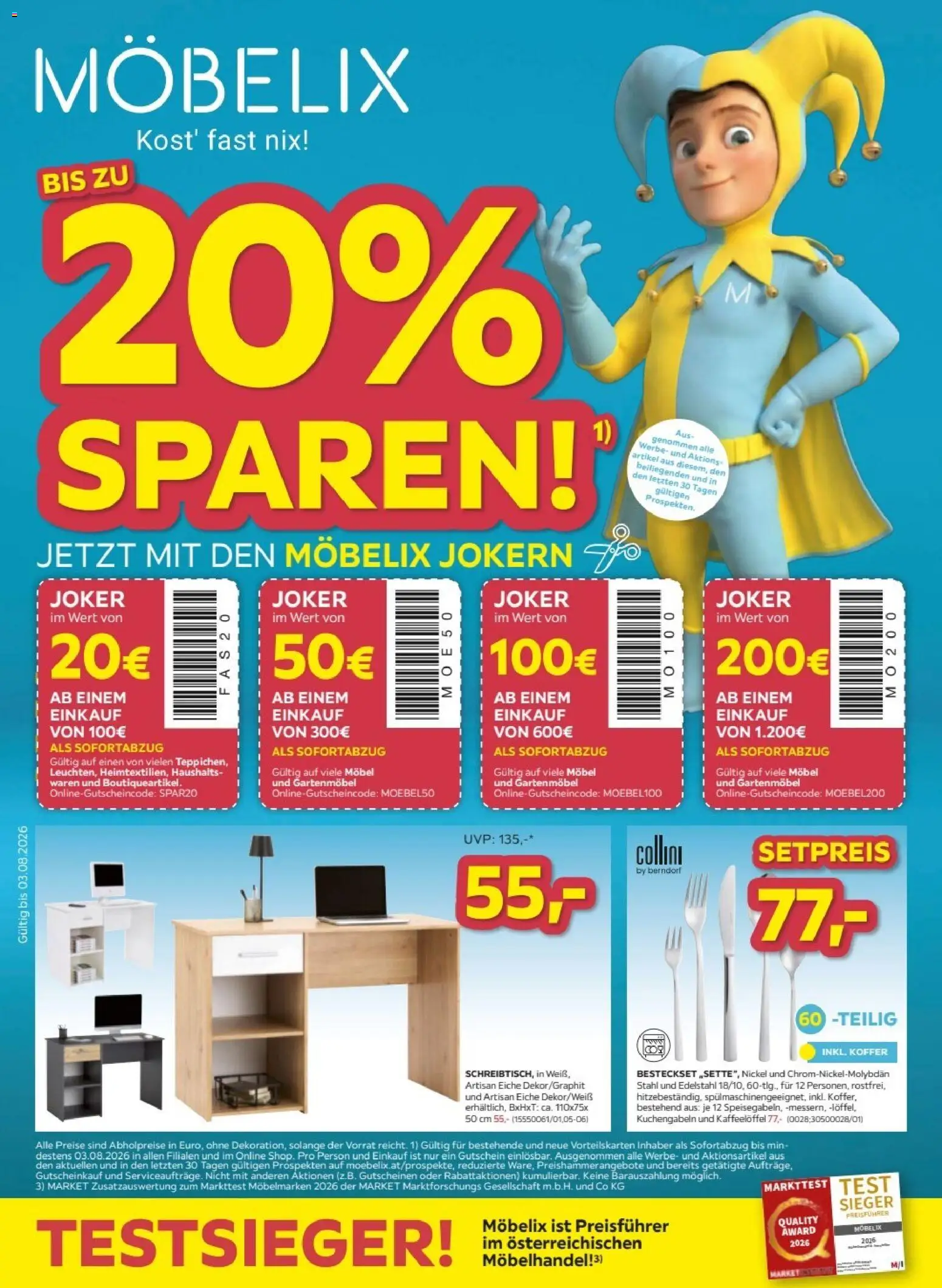 Möbelix Angebote gültig ab 27.07.2026 | Seite: 1