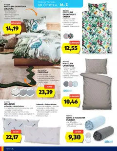 Hofer katalog akcije – veljaven od 08.07.2026 | Stran: 24 | Izdelki: Vzglavnik, Rjuha, Kos, Preproga
